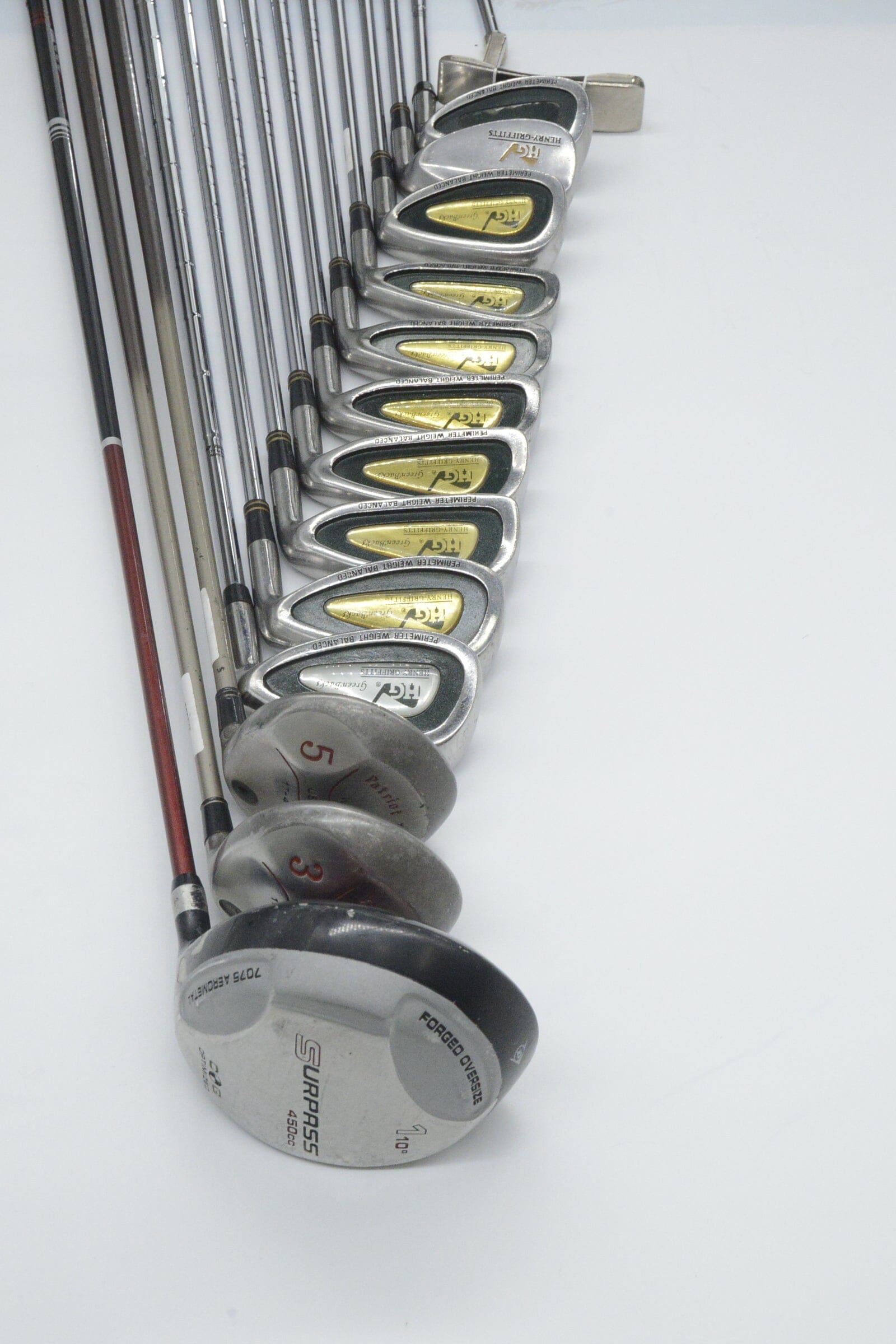 Henry Griffitts Green Backs Mixed Full Set R Flex +0.75"