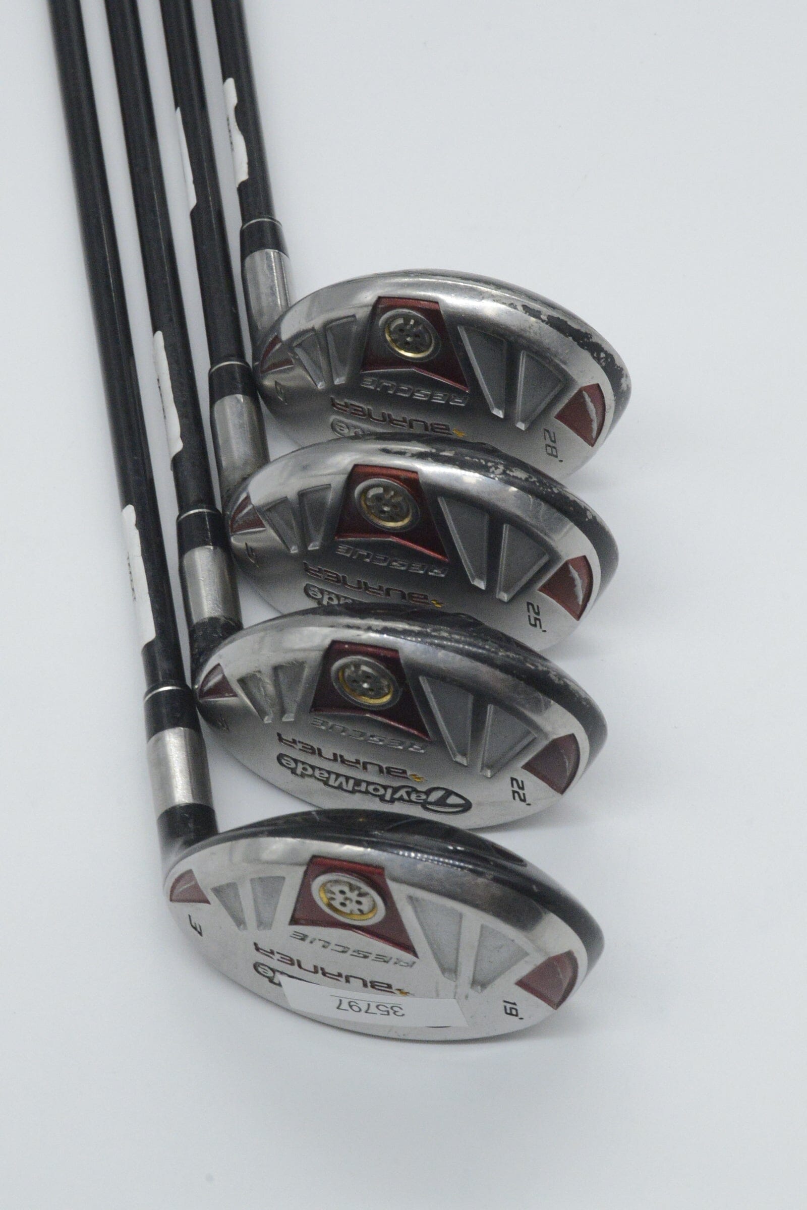 TaylorMade Burner Rescue 3H, 4H, 5H, 6H Hybrid Set R Flex
