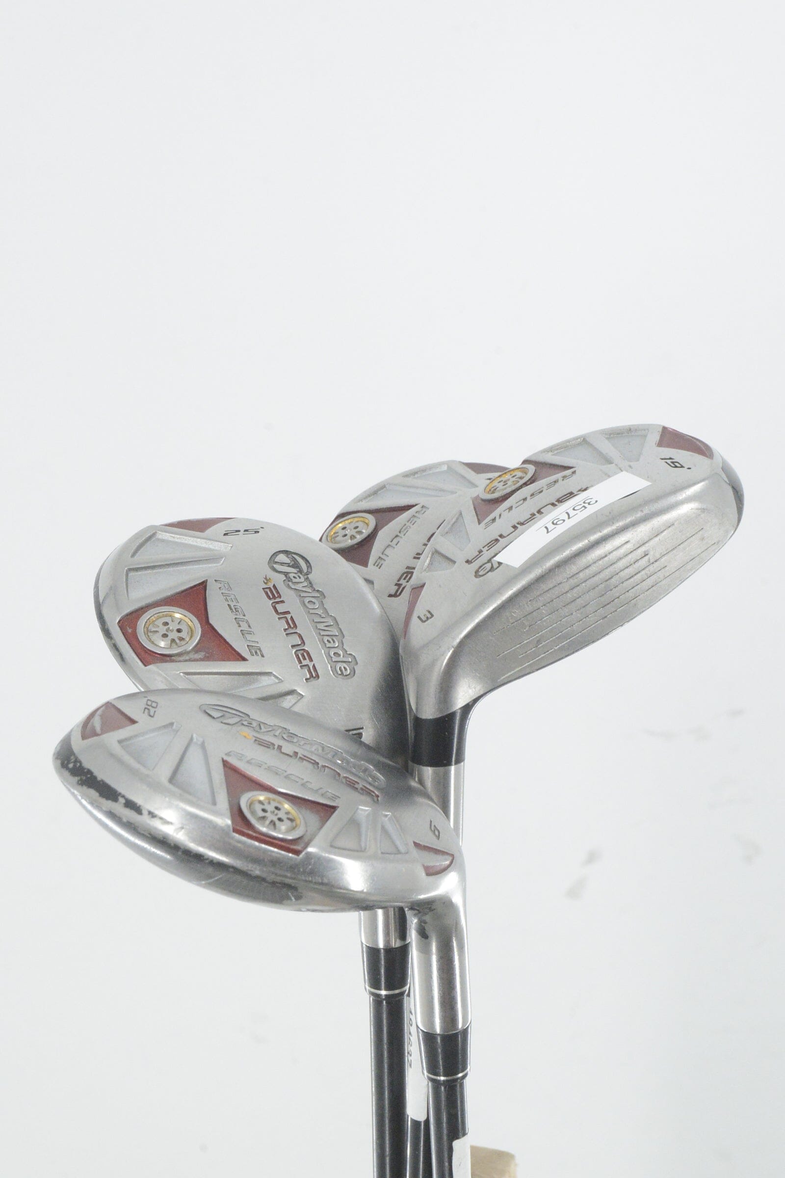 TaylorMade Burner Rescue 3H, 4H, 5H, 6H Hybrid Set R Flex