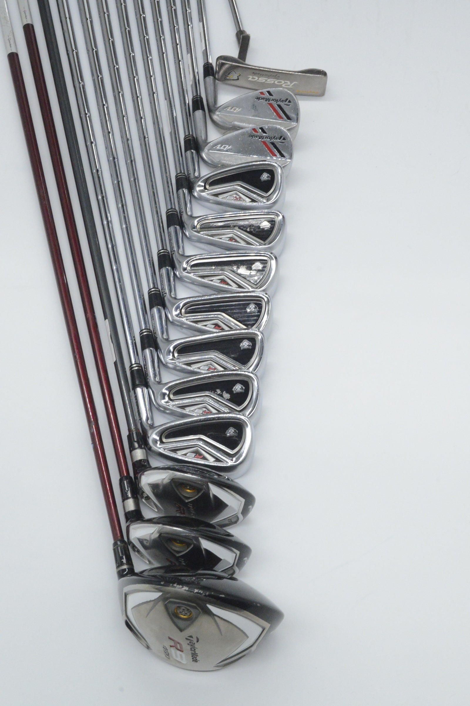 TaylorMade R9 TP Mixed Full Set S Flex +0.25"