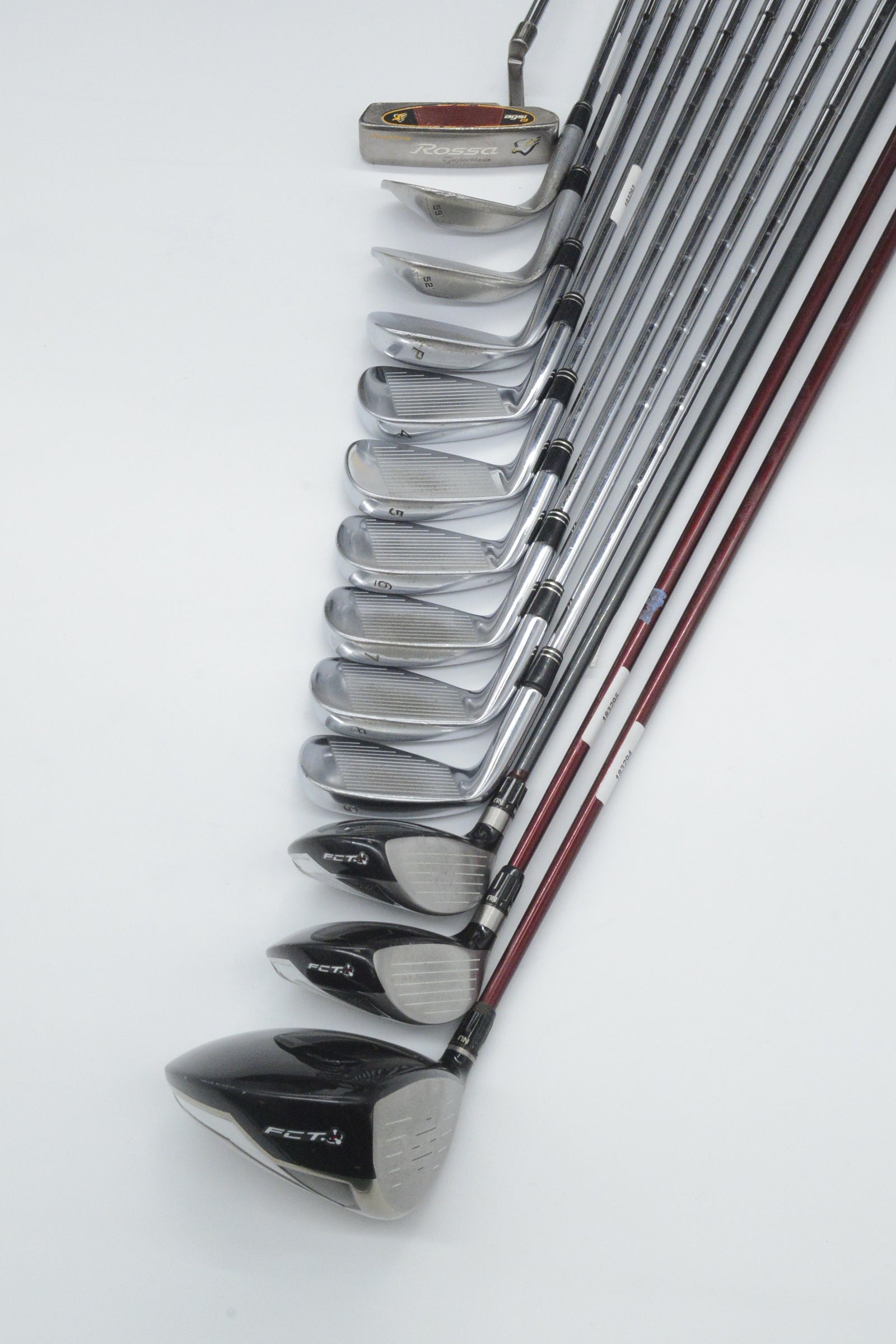 TaylorMade R9 TP Mixed Full Set S Flex +0.25"