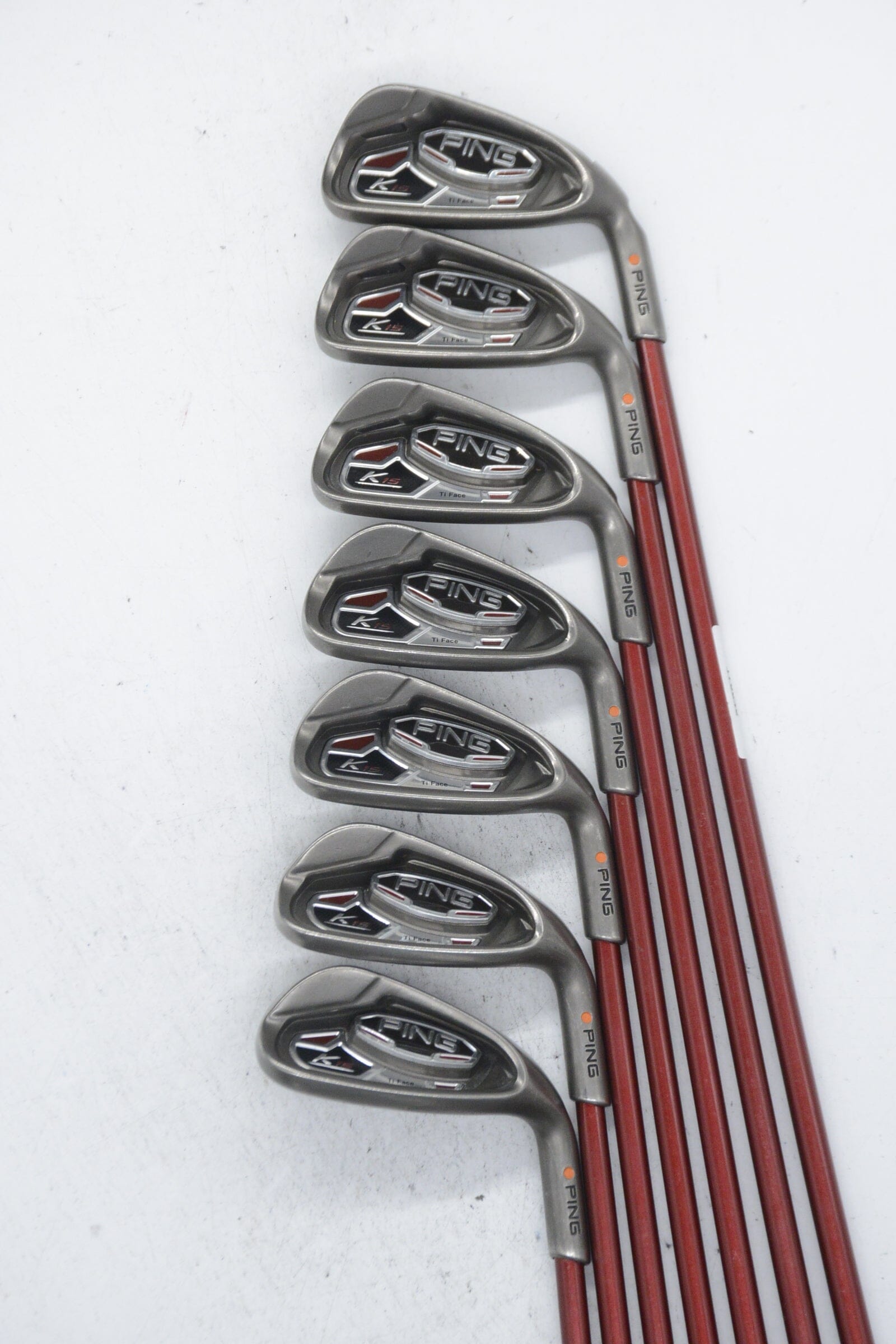 Ping K15 5-UW Iron Set SR Flex -0.5" Golf Clubs GolfRoots 