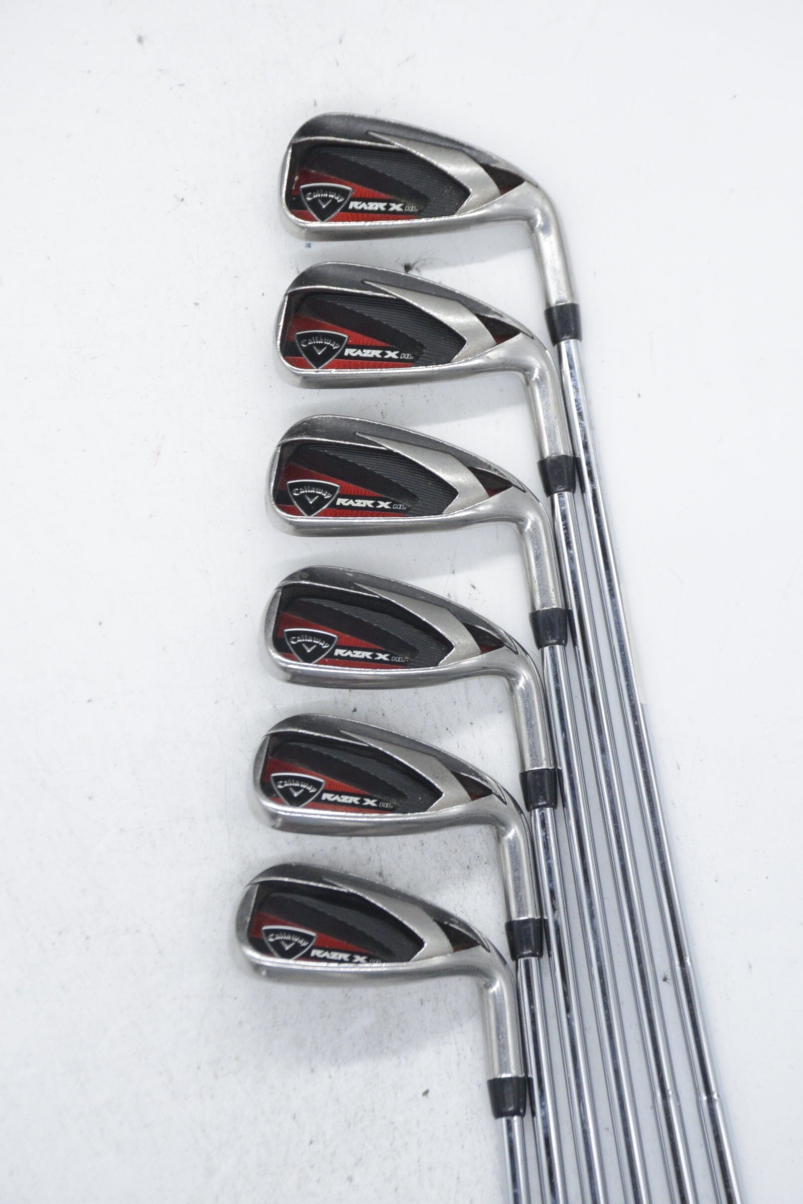 Callaway RAZR X HL 5-PW Iron Set Uniflex +0.75" Golf Clubs GolfRoots 