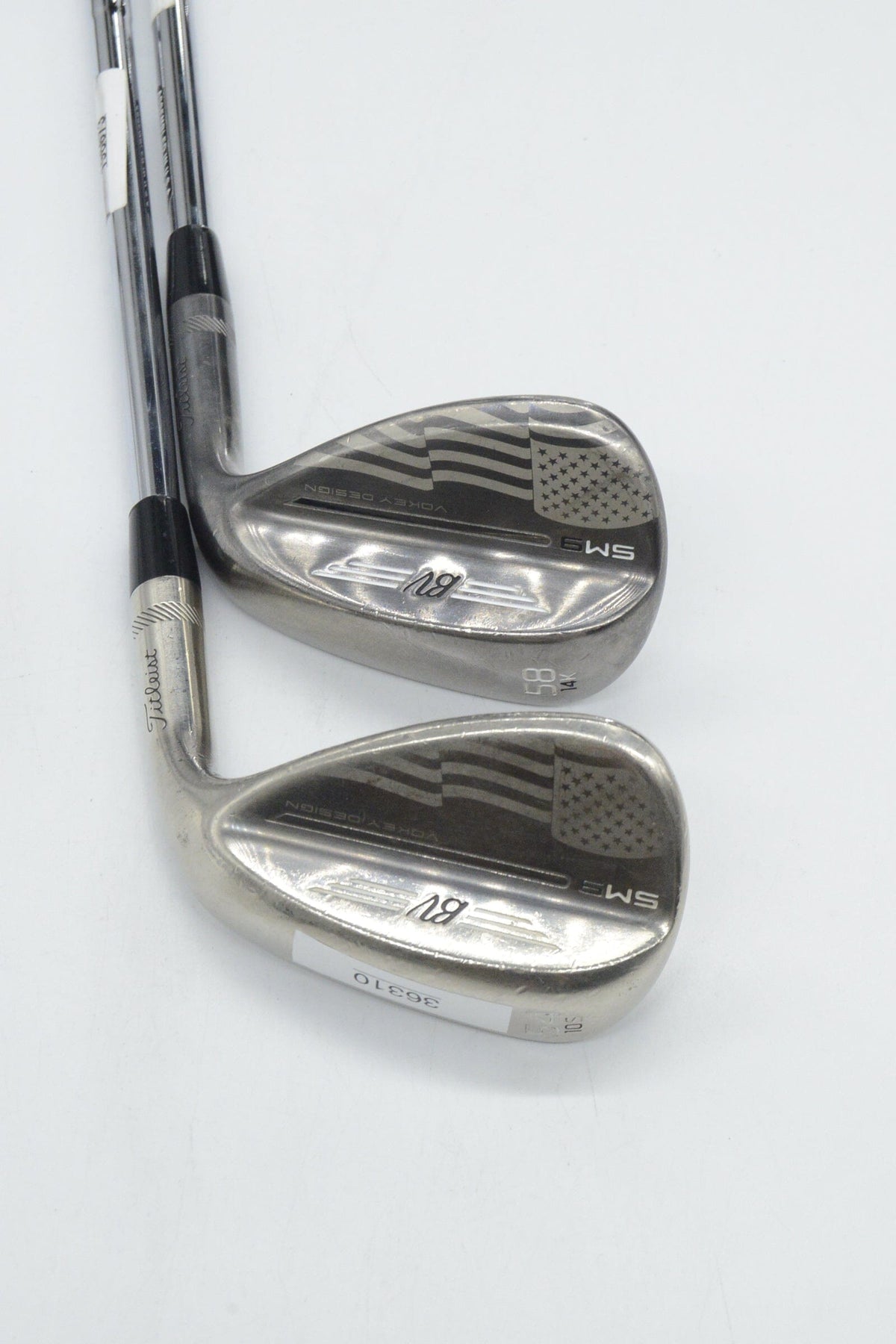 Titleist Vokey SM9 Tour Chrome 54 & 58 Degree Wedge Set Wedge Flex Golf Wedges Titleist 