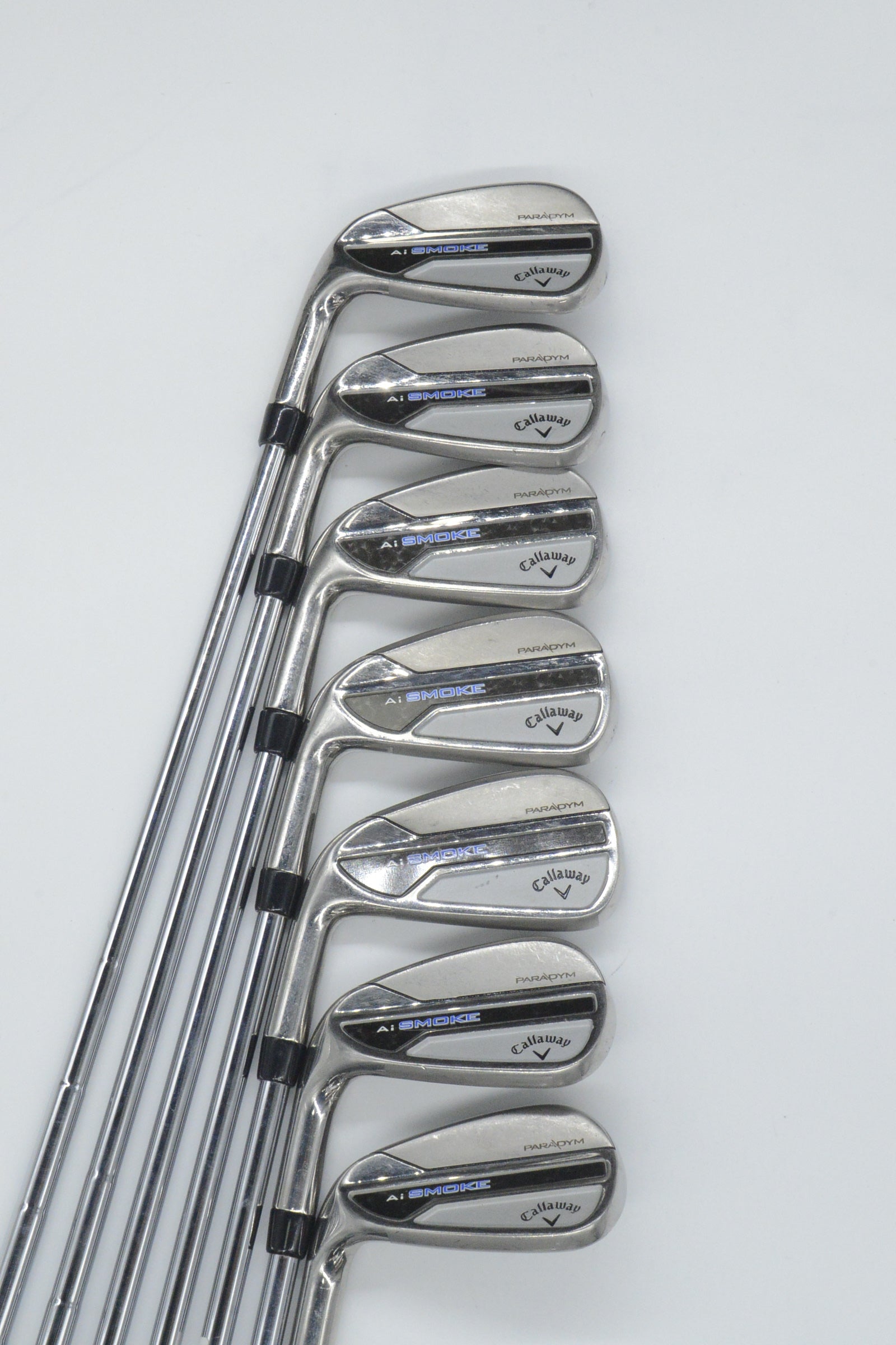 Lefty Callaway Paradym Ai Smoke 5-AW Iron Set S Flex +0.25"