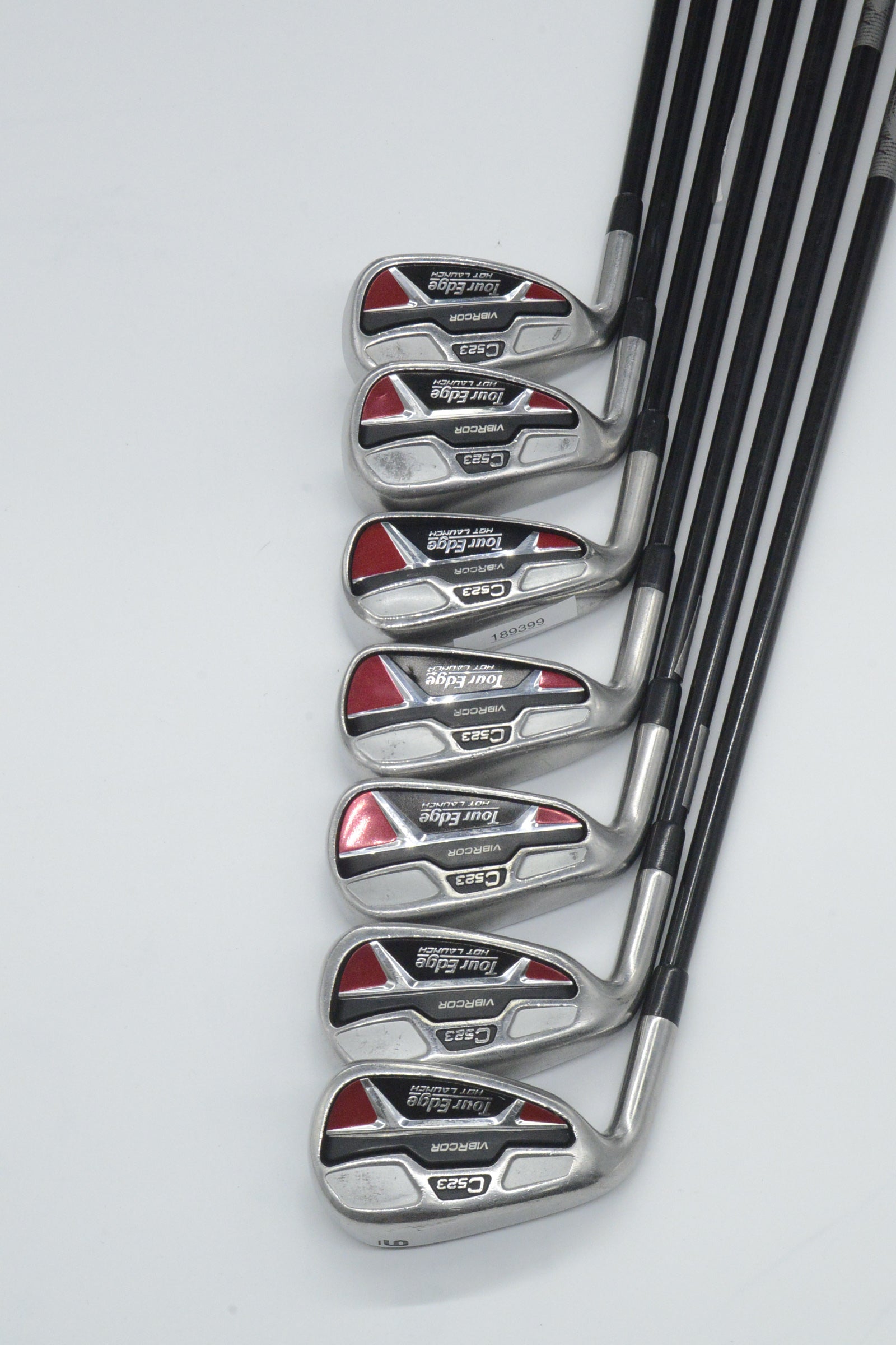 Lefty Tour Edge Hot Launch C523 5-AW Iron Set R Flex -0.25"