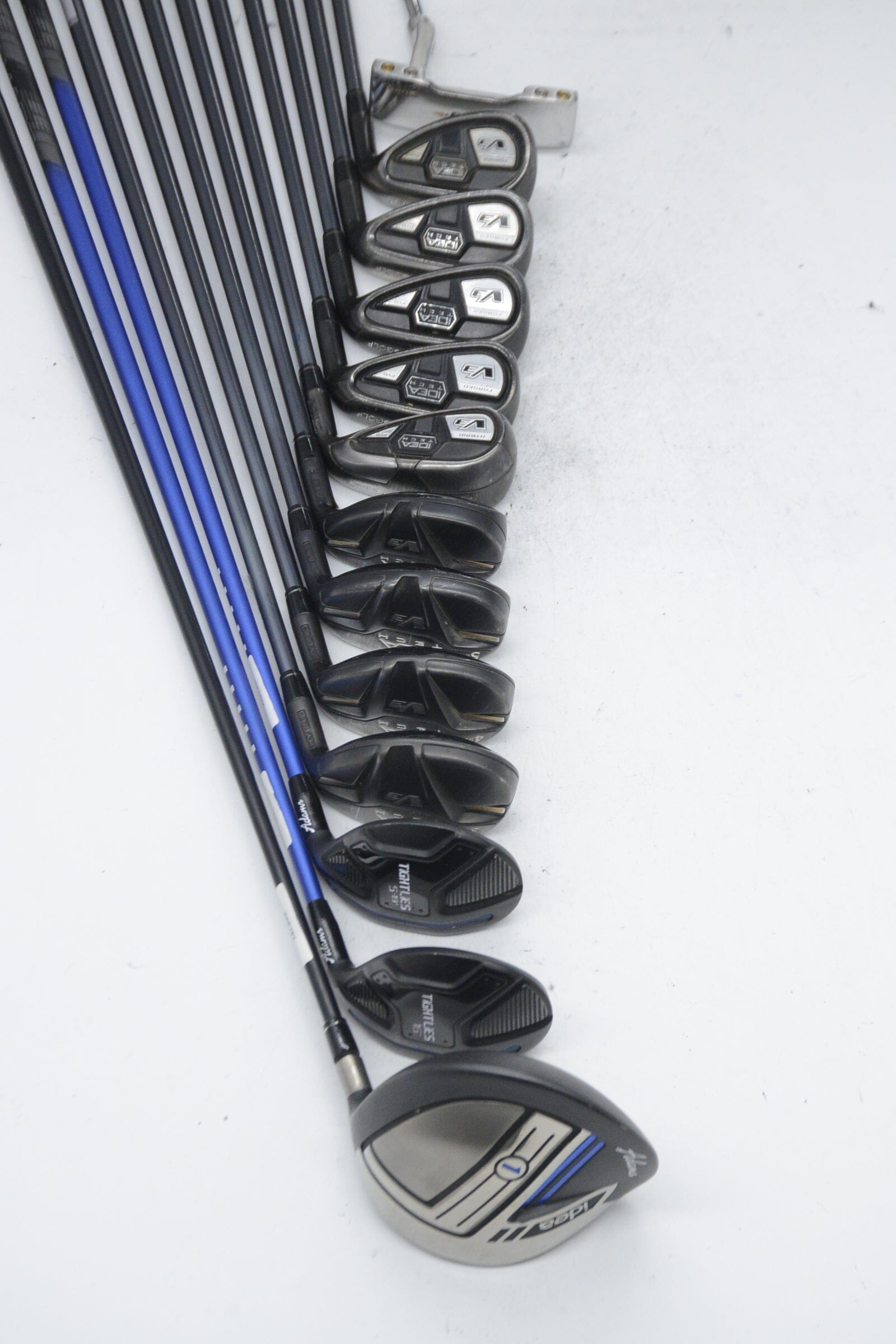 Adams Idea Tech V3 Forged Hybrid Mixed Full Set SR Flex +0.5" Golf Clubs GolfRoots 