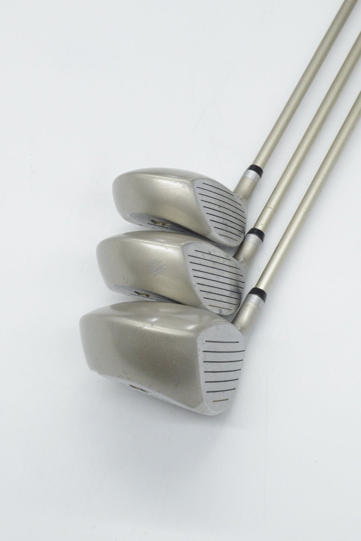 Women's Golden Bear M-86 Forged D, 3W, 5W Wood Set W Flex Golf Fairway Woods Golden Bear 