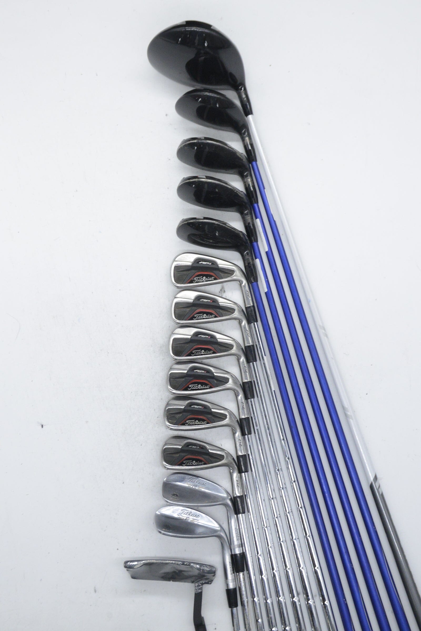 Titleist 712 AP1 Mixed Full Set R Flex +0.25" Golf Clubs GolfRoots 