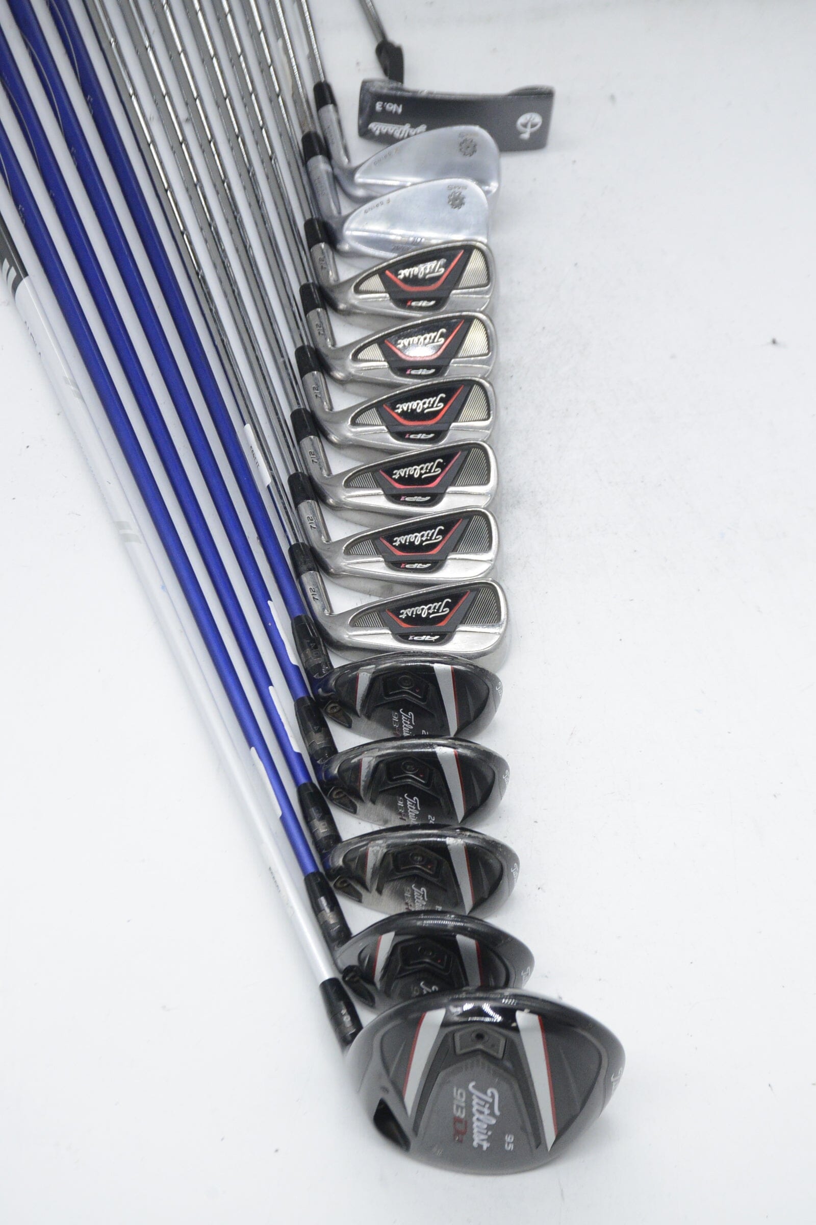 Titleist 712 AP1 Mixed Full Set R Flex +0.25" Golf Clubs GolfRoots 