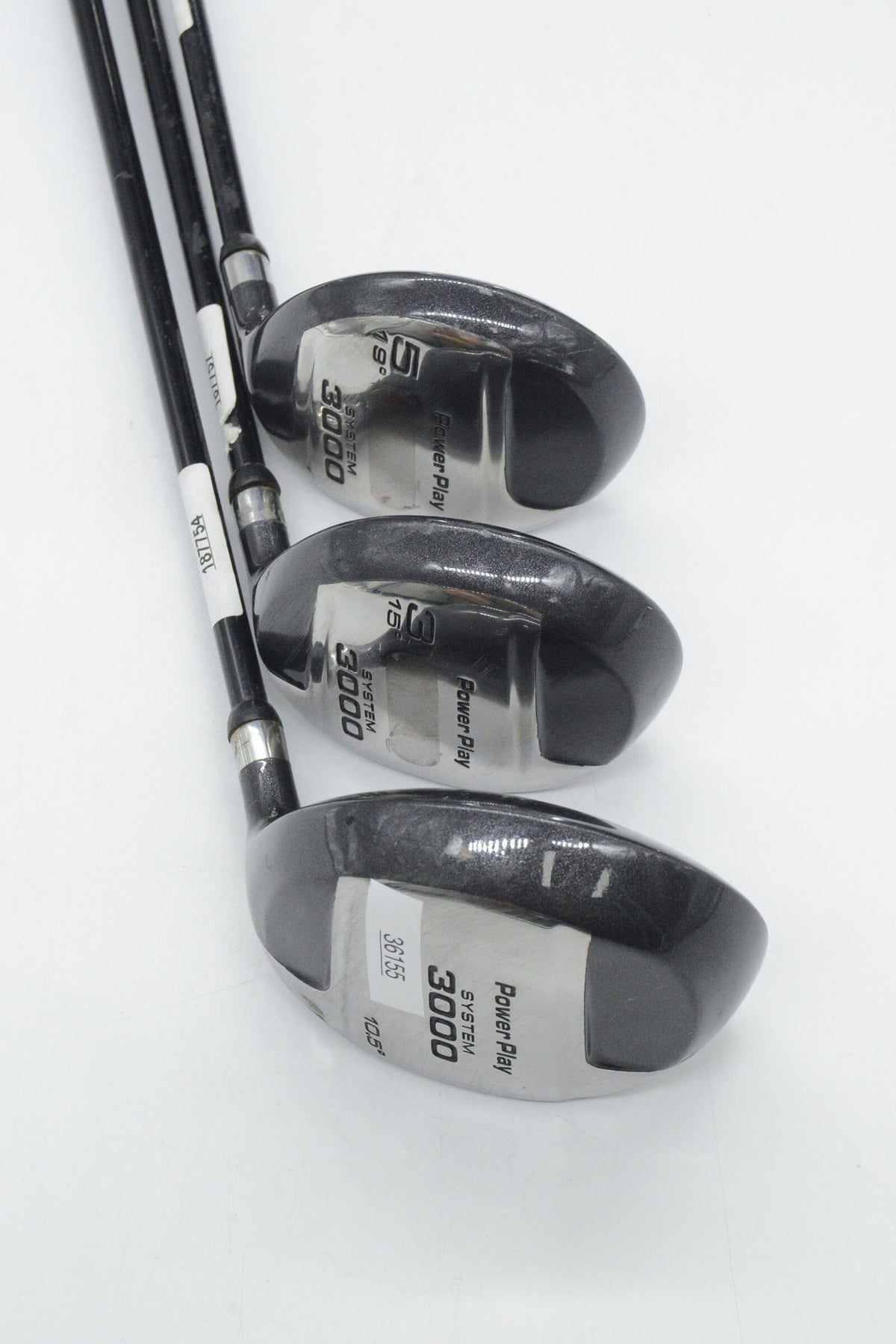 *Dented* Power Play System 3000 D, 3W, 5W Wood Set R Flex Golf Fairway Woods Power Play 