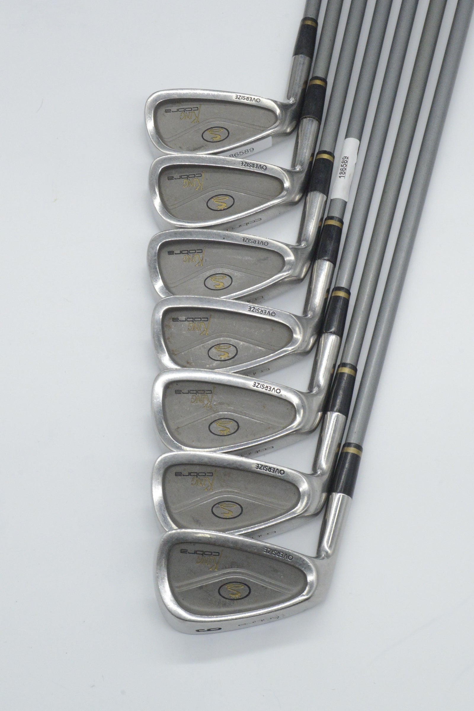 Lefty Cobra King Cobra Oversize 3-9 Iron Set S Flex -0.75"