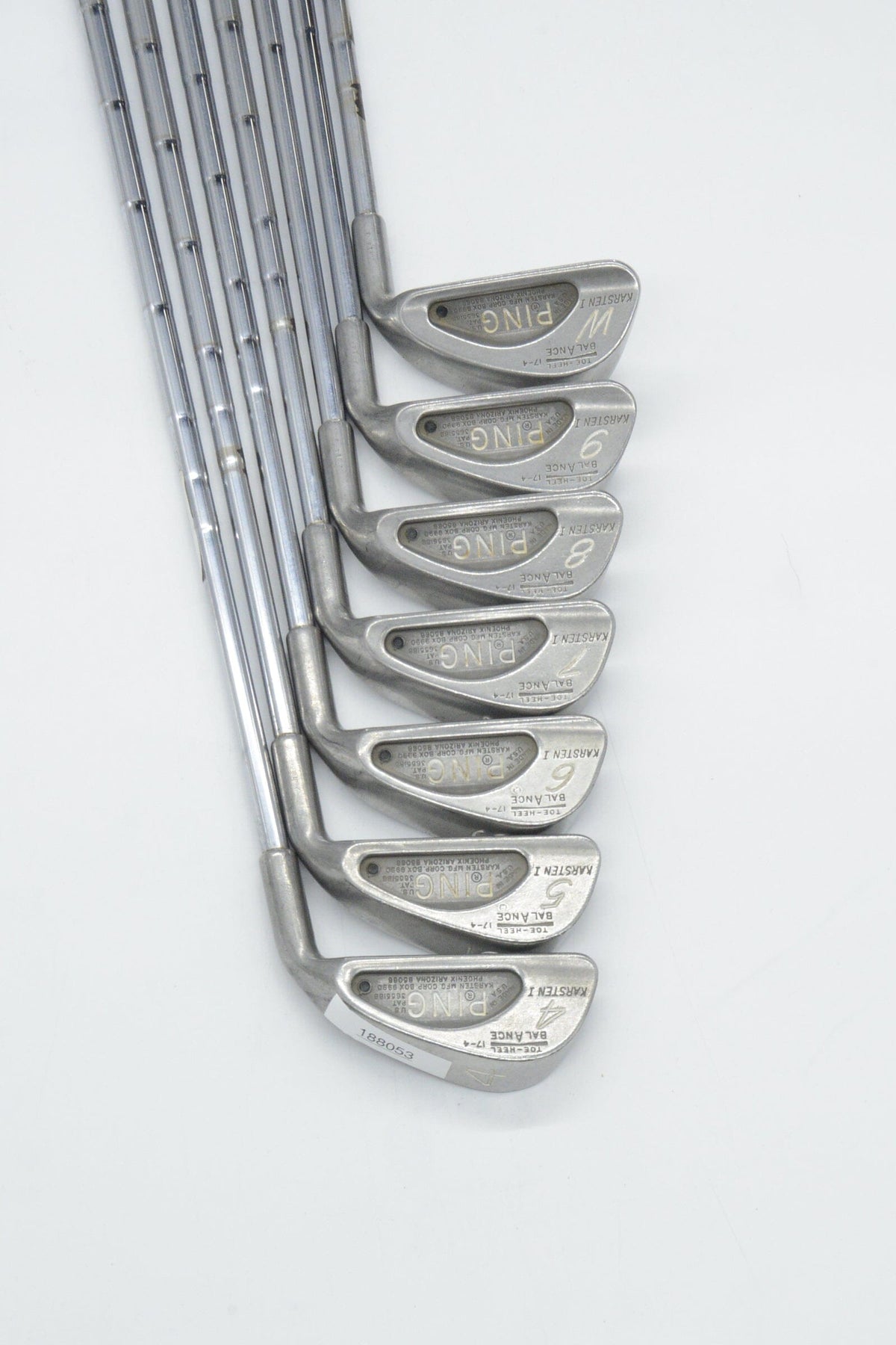 Ping Karsten I 4-PW Iron Set S Flex -0.25" Golf Iron Sets Ping 