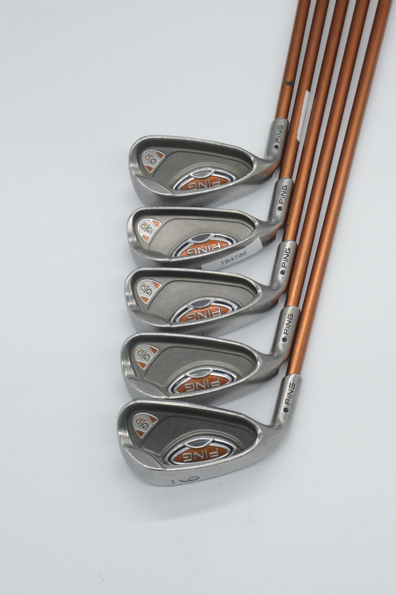 Lefty Ping G10 6-PW Iron Set R Flex -0.5"