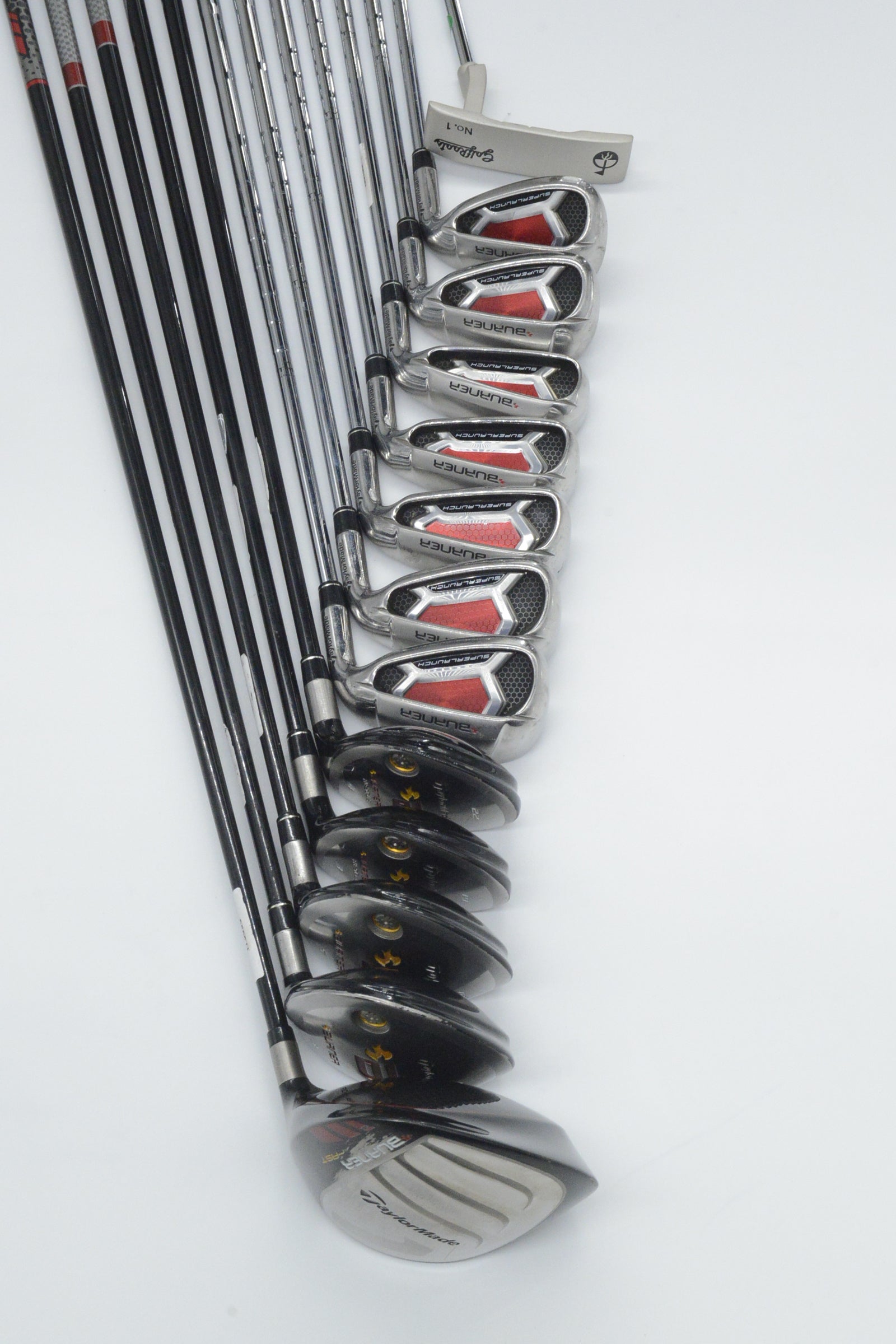 TaylorMade Burner Superlaunch Mixed Full Set S Flex +0.5"