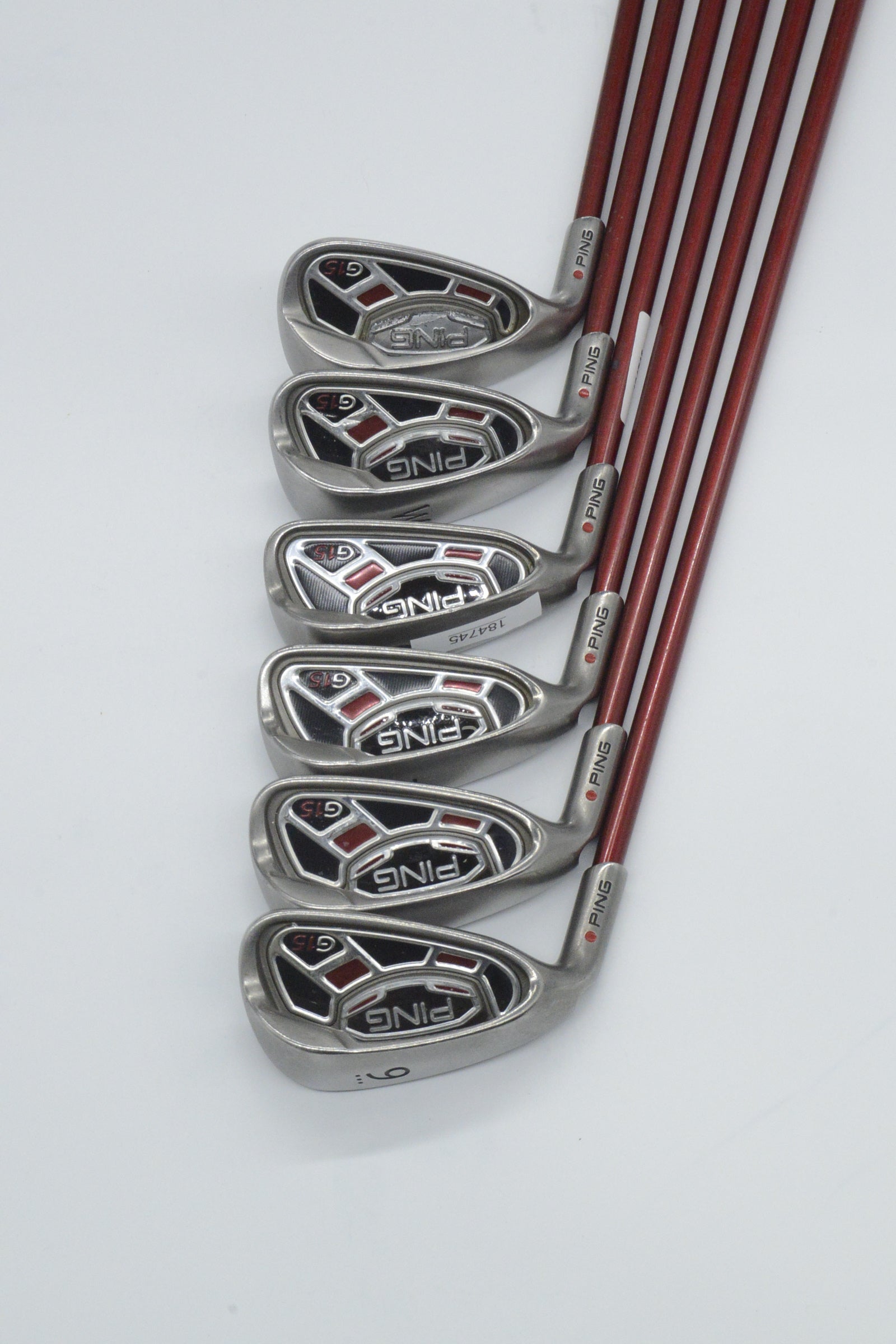 Lefty Ping G15 6-PW, SW Iron Set R Flex -0.75"