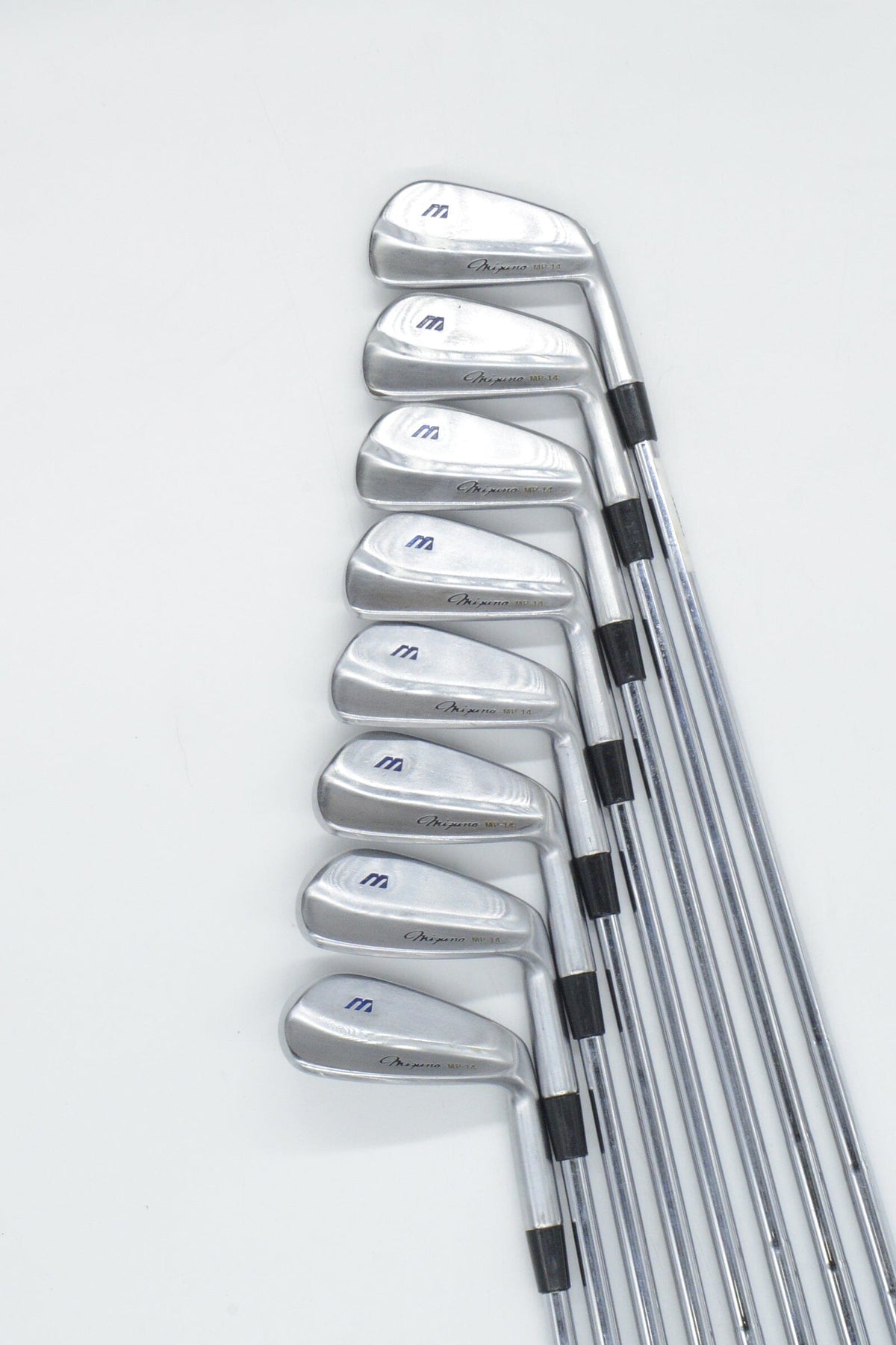 Mizuno MP-14 3-PW Iron Set S Flex -0.25" Golf Iron Sets Mizuno 