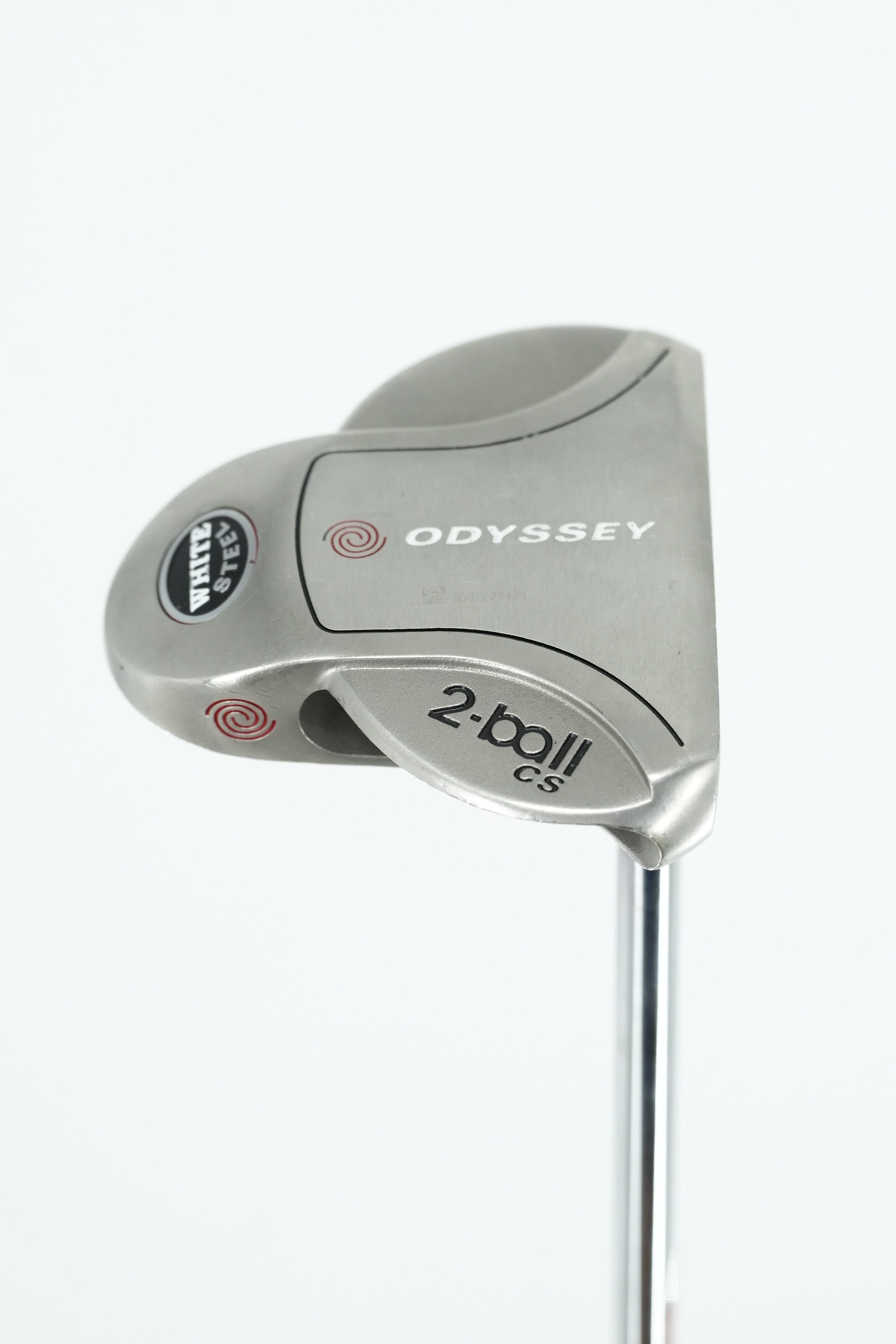 ODYSSEY WHITE STEEL MID 2ボール 中尺パター Odyssey 2-ball MID パター 36インチ（スーパーストローク） Odyssey
