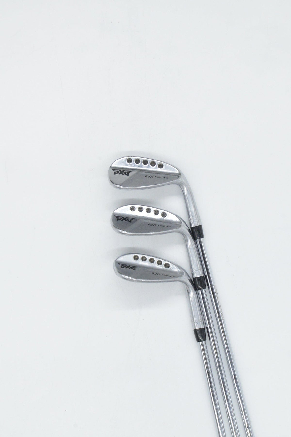 PXG 0311 Forged 50, 56, 60 Degree Wedge Set R Flex Golf Clubs GolfRoots 