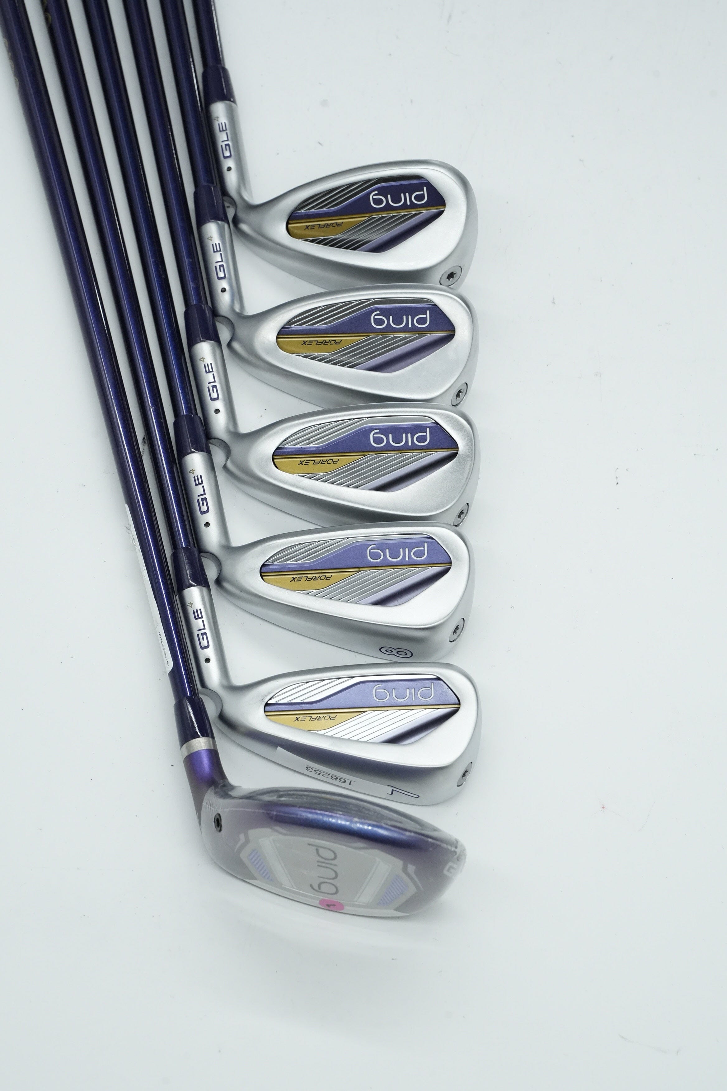 Women's Ping G Le 4 Combo 6H, 7-PW, SW Iron Set W Flex +0.25" Golf Clubs GolfRoots 