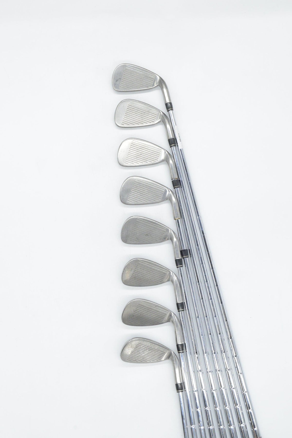 Lefty TaylorMade Rac OS 3-PW Iron Set S Flex +0.25" Golf Iron Sets TaylorMade 