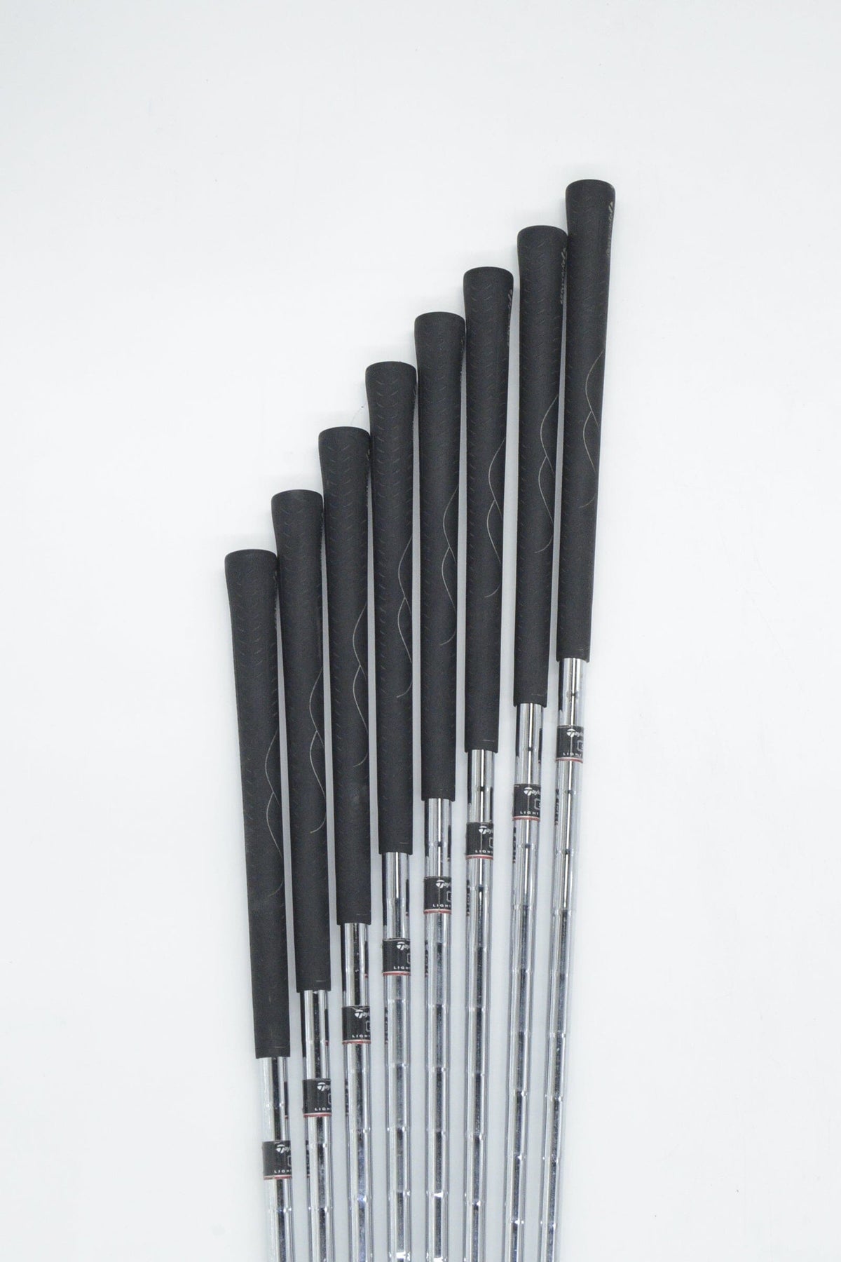 Lefty TaylorMade Rac OS 3-PW Iron Set S Flex +0.25" Golf Iron Sets TaylorMade 