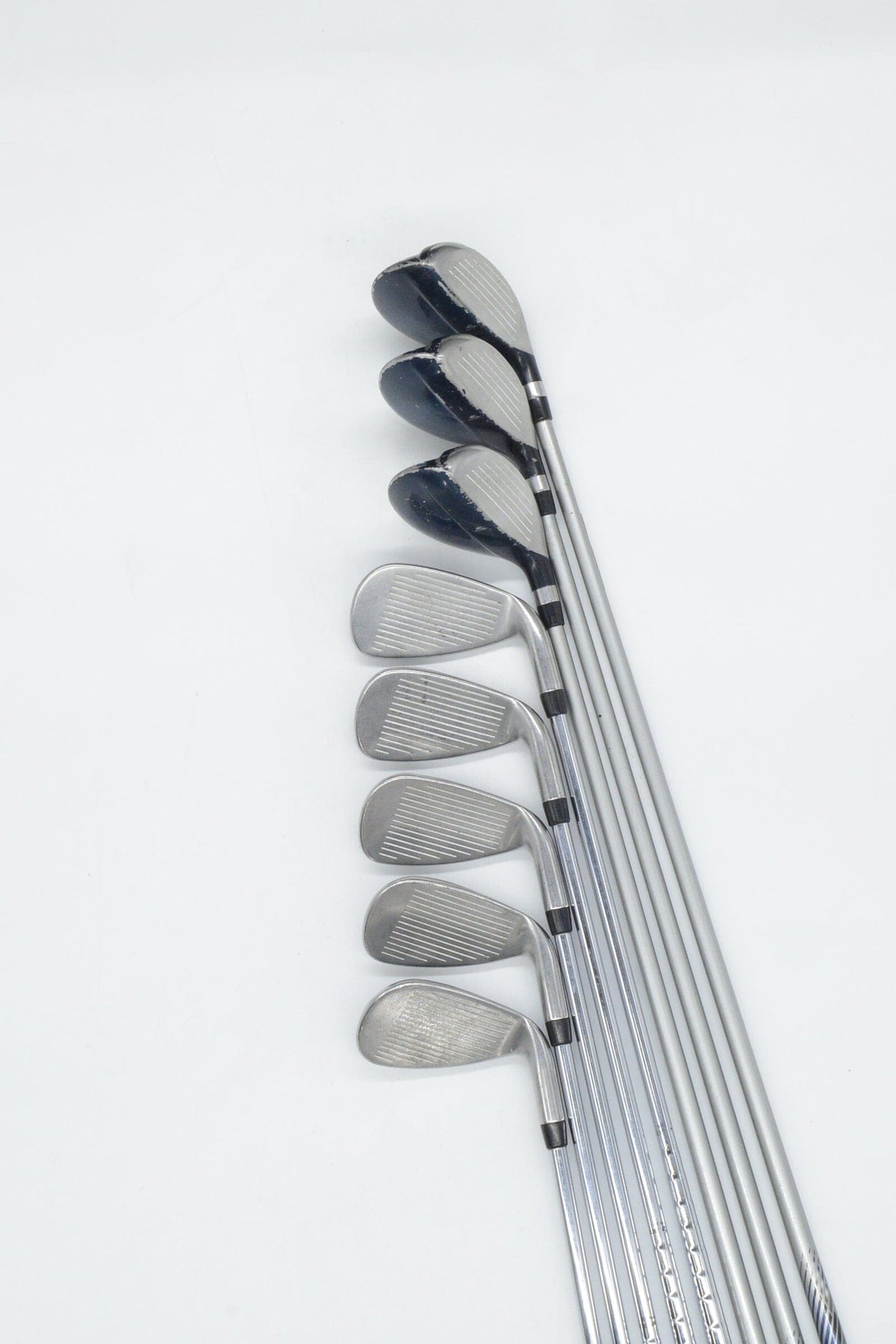 Lefty Cobra Baffler XL Combo 4H-6H, 7-GW Iron Set R Flex +0.25" Golf Iron Sets Cobra 