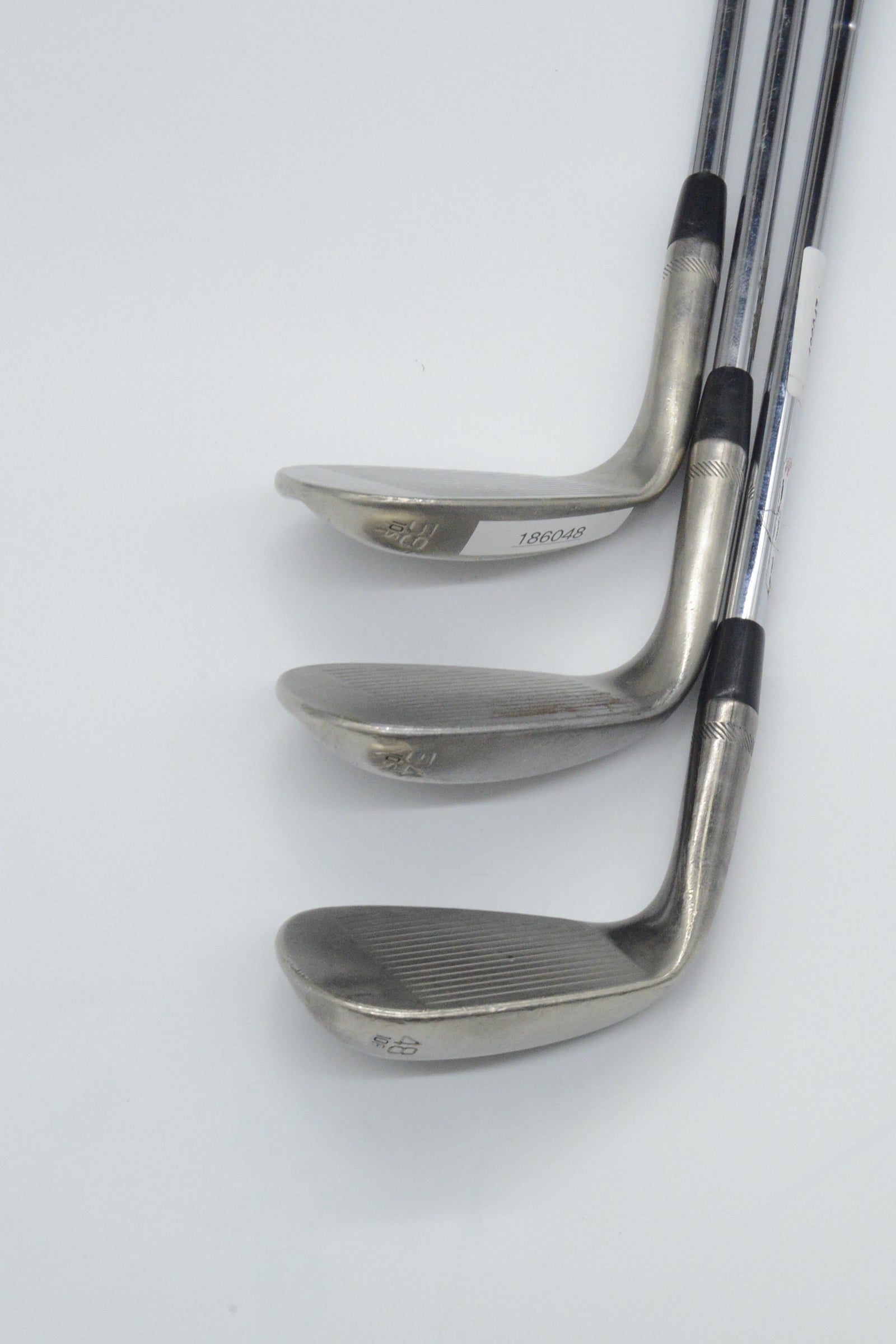 Titleist Vokey SM9 Brushed Steel 48, 54, 58 Degree Wedge Set R Flex