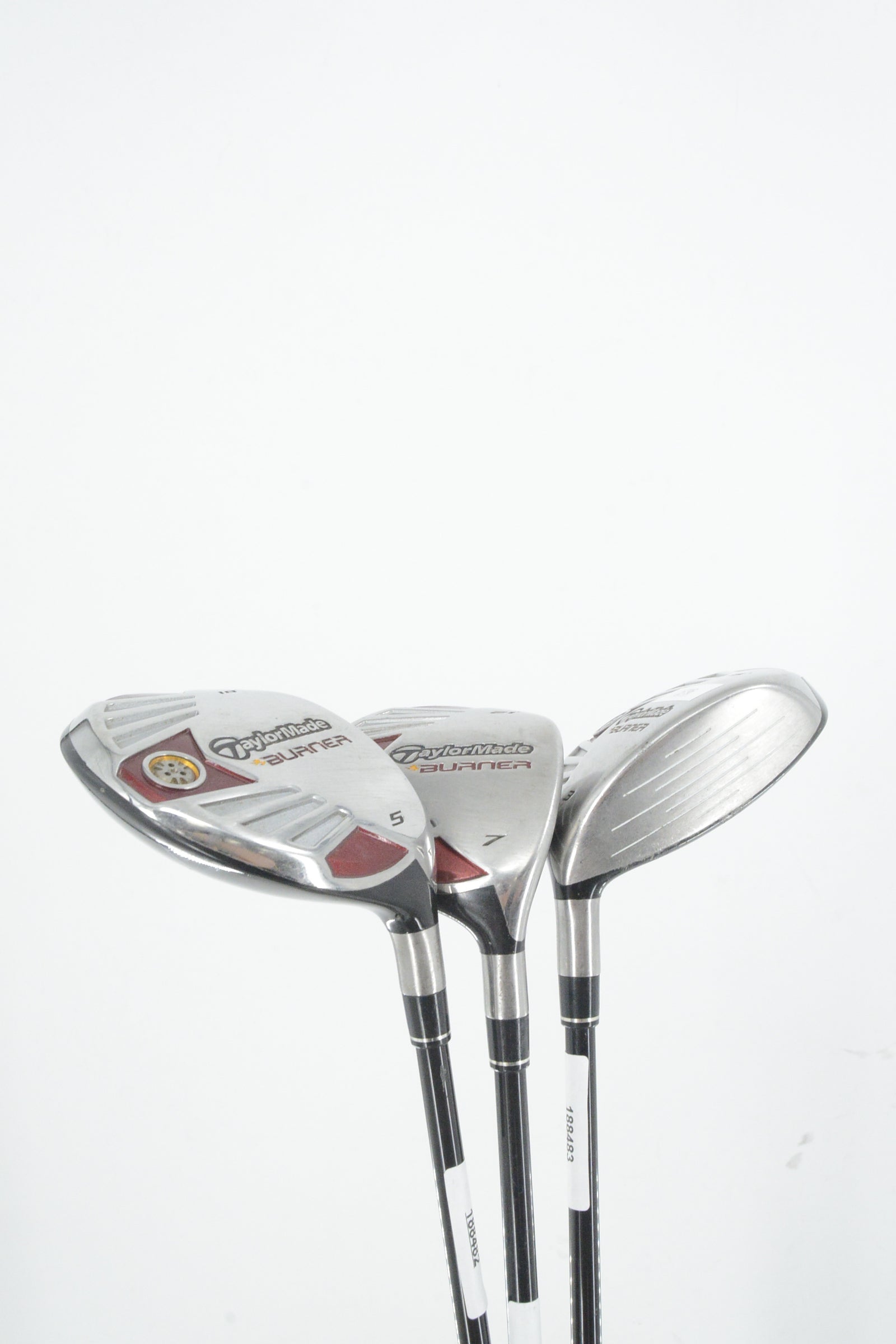 TaylorMade Burner 2007 Steel 3W, 5W, 7W Wood Set SR Flex
