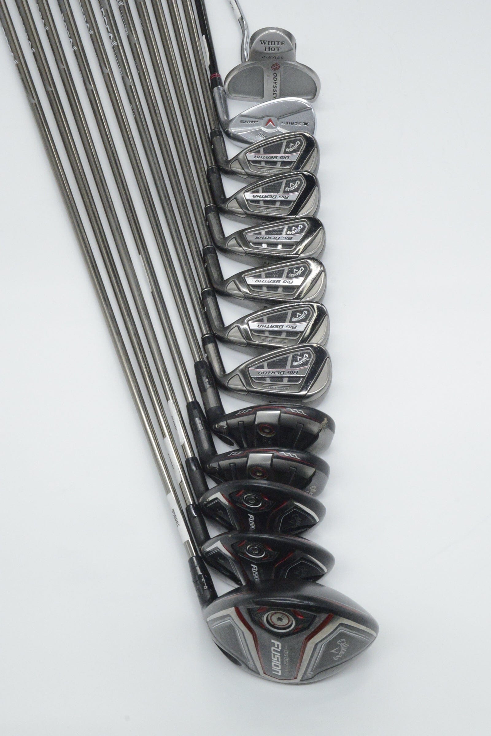 Callaway Big Bertha OS Combo Mixed Full Set SR Flex -0.25" Golf Clubs GolfRoots 
