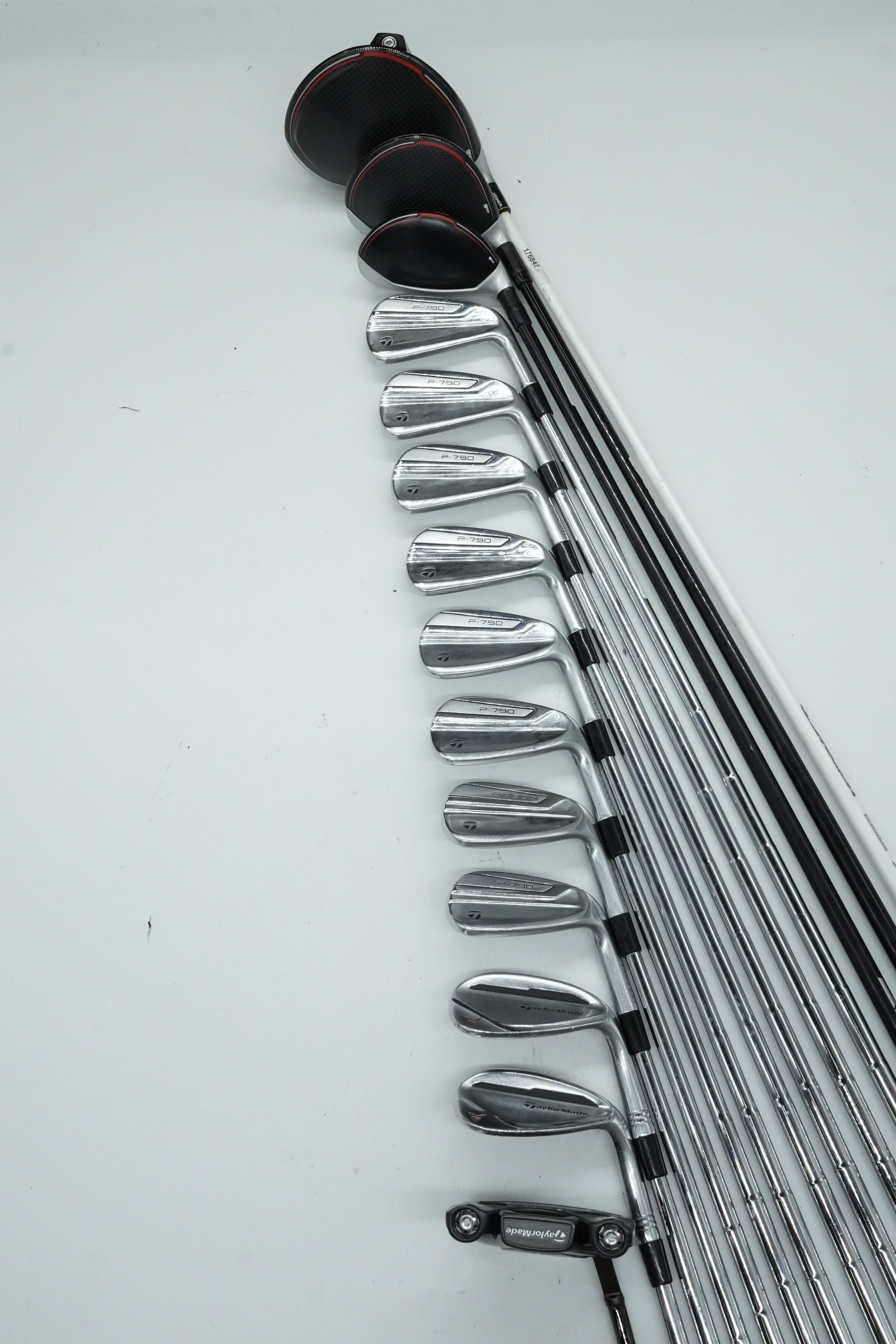 TaylorMade P790 2019 Mixed Full Set S Flex -0.25" Golf Clubs GolfRoots 