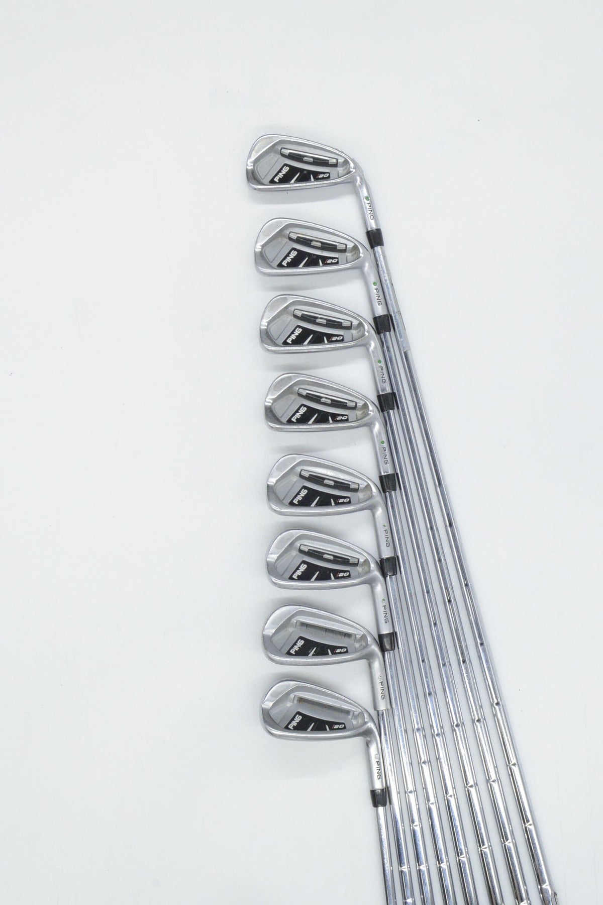 Ping I20 4-UW Iron Set S Flex +0.5" Golf Iron Sets Ping 