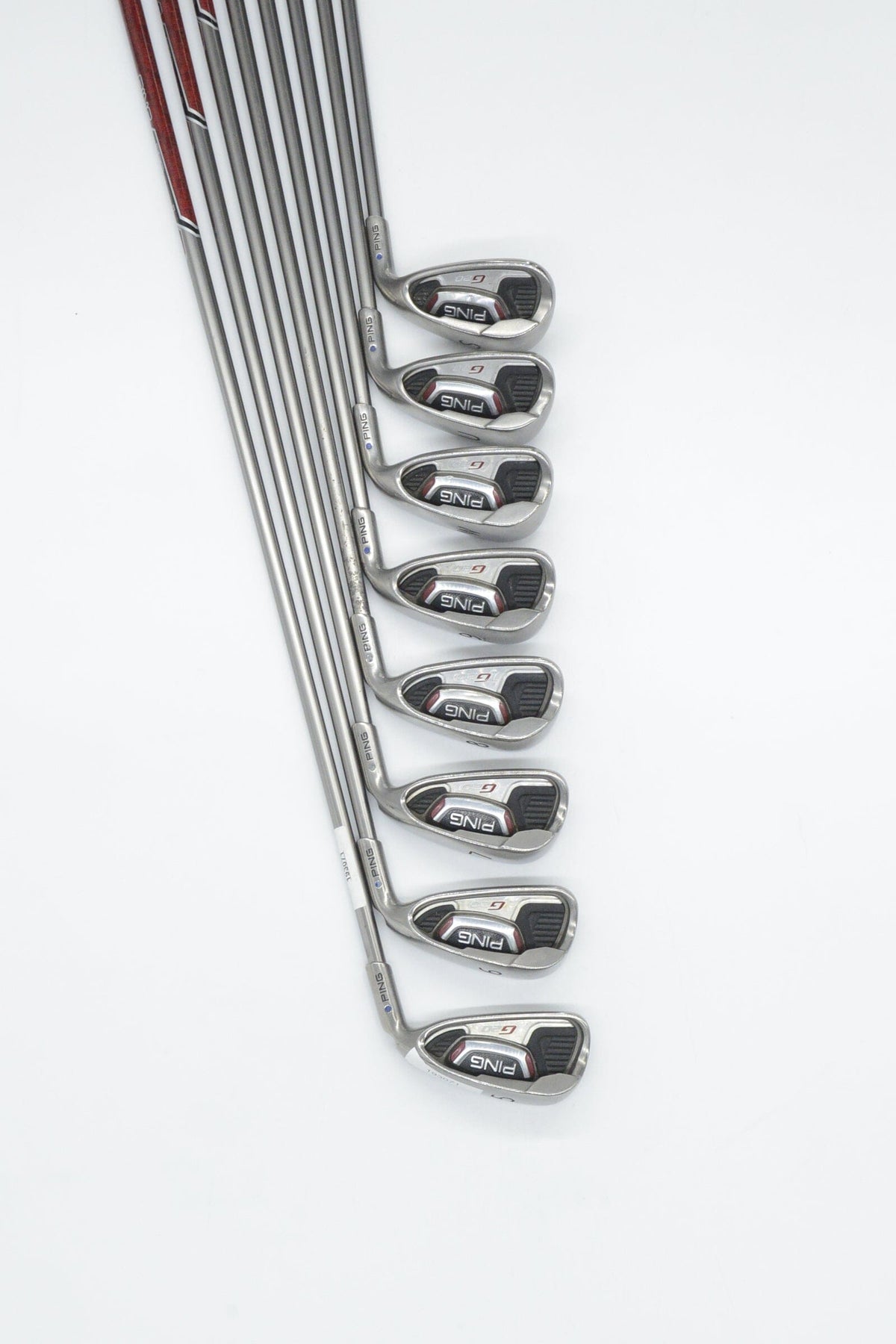 Ping G20 5-SW Iron Set SR Flex +0.5" Golf Iron Sets Ping 