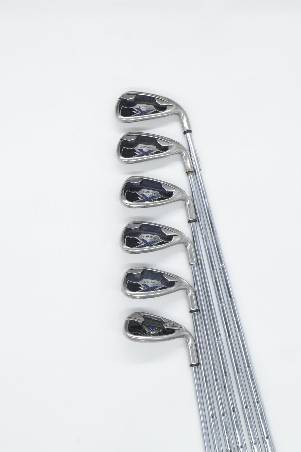 Callaway X-20 6-AW Iron Set R Flex +0.5" Golf Clubs GolfRoots 
