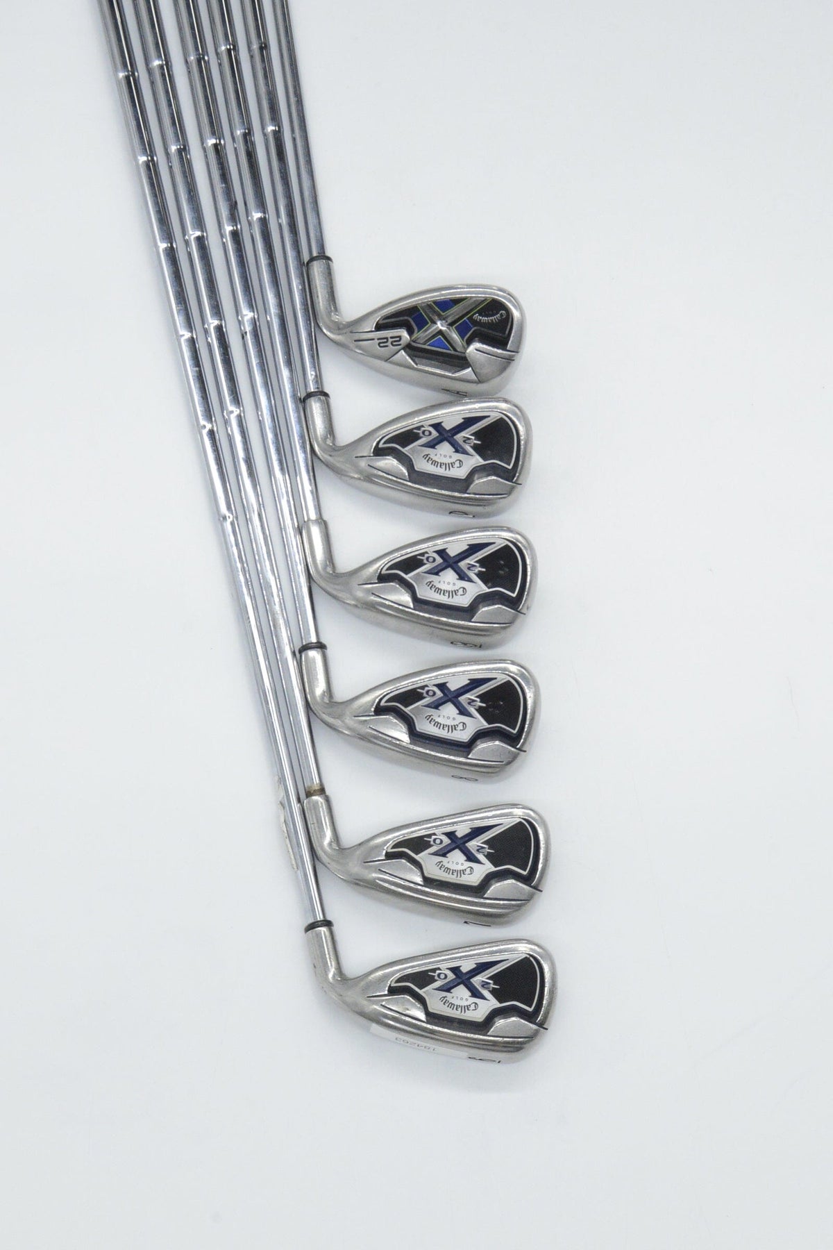 Callaway X-20 6-AW Iron Set R Flex +0.5" Golf Clubs GolfRoots 