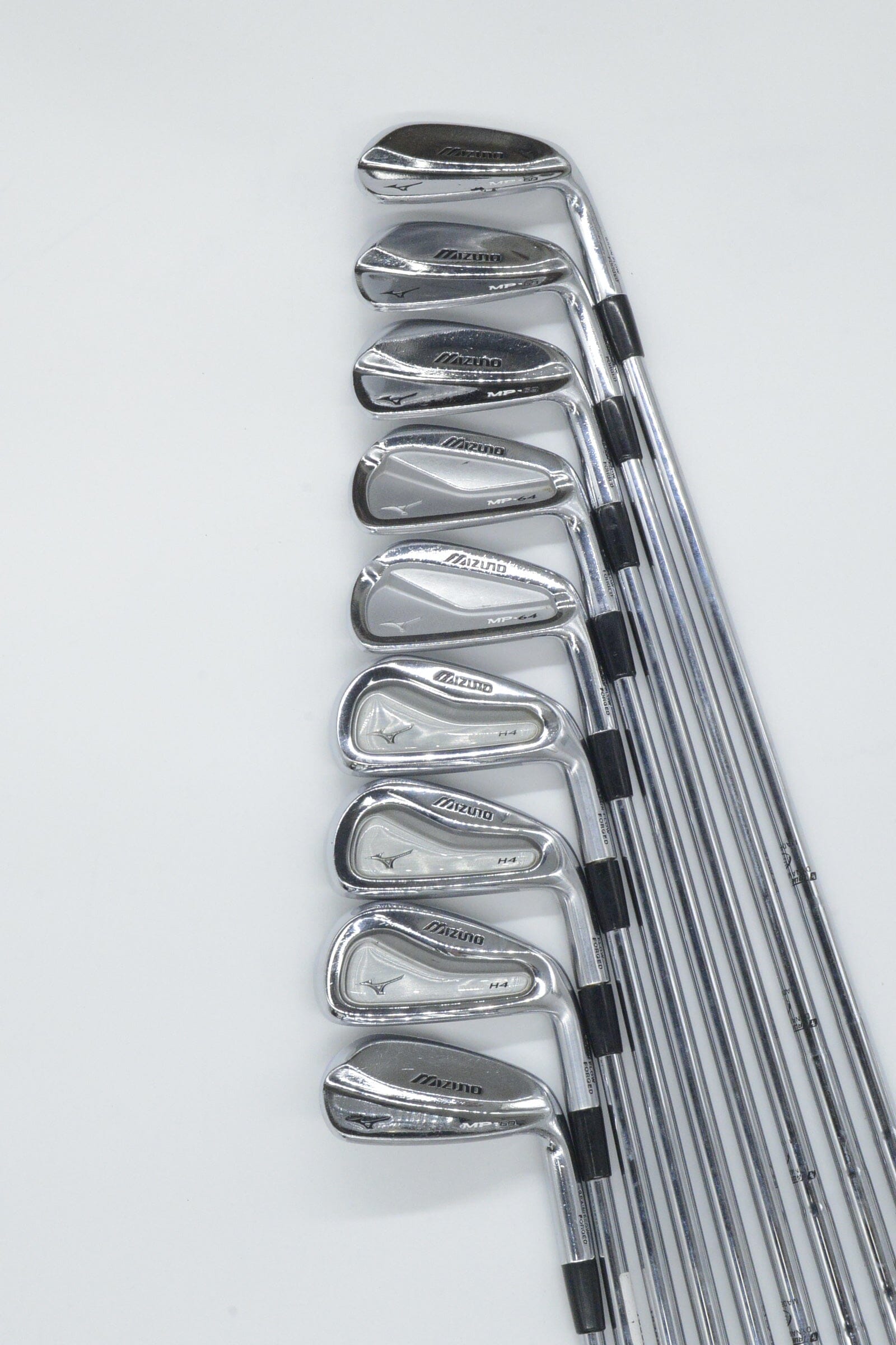 Mizuno MPH-4 /64/69 Combo 2-PW Iron Set R Flex +1.5" Golf Clubs GolfRoots 
