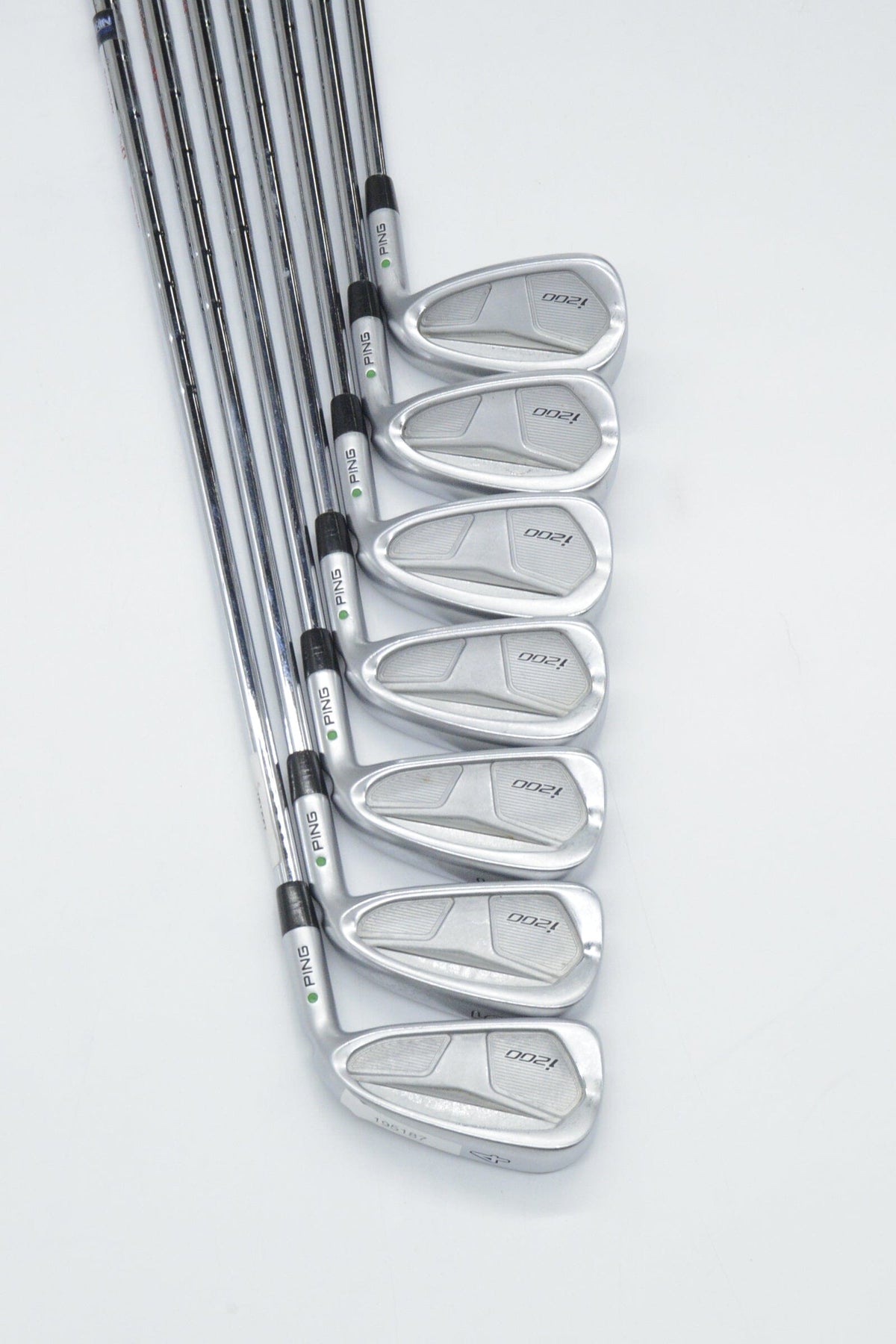 Ping I200 4-PW Iron Set S Flex +0.75" Golf Iron Sets Ping 