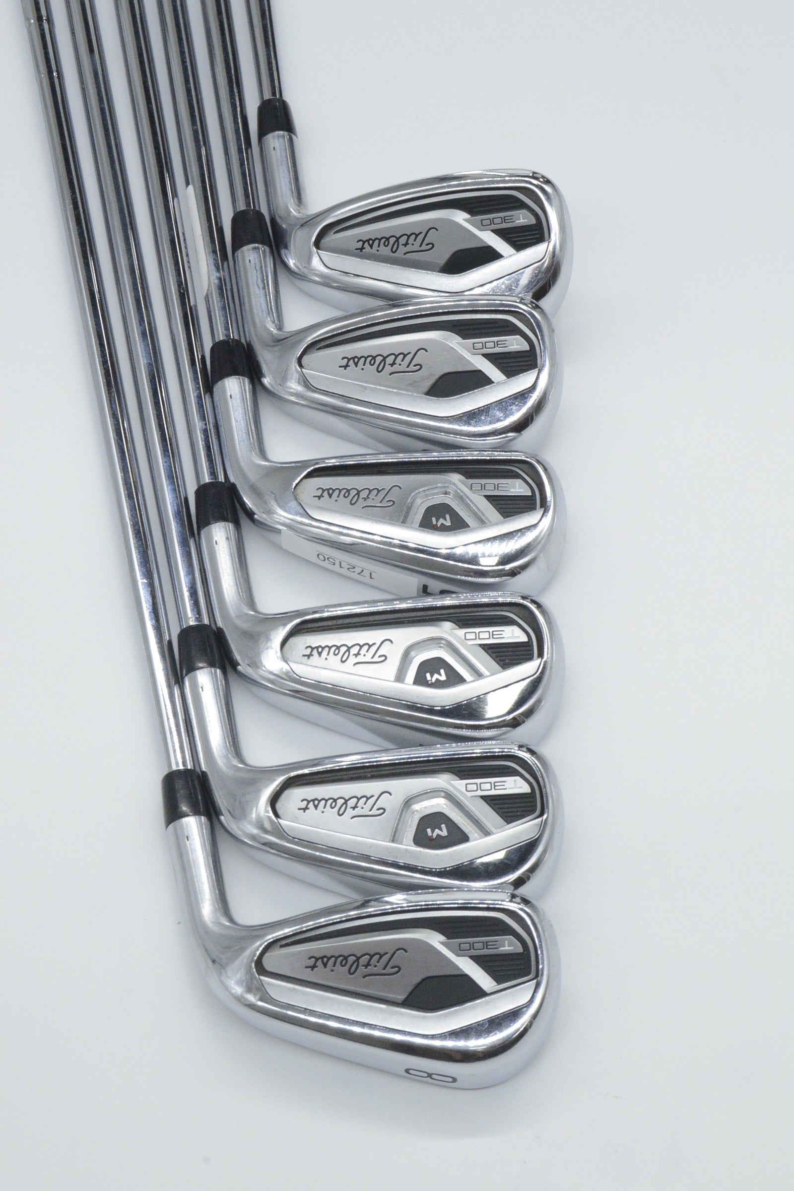 Titleist T300 2021 5-8, PW-AW Iron Set R Flex -0.25"