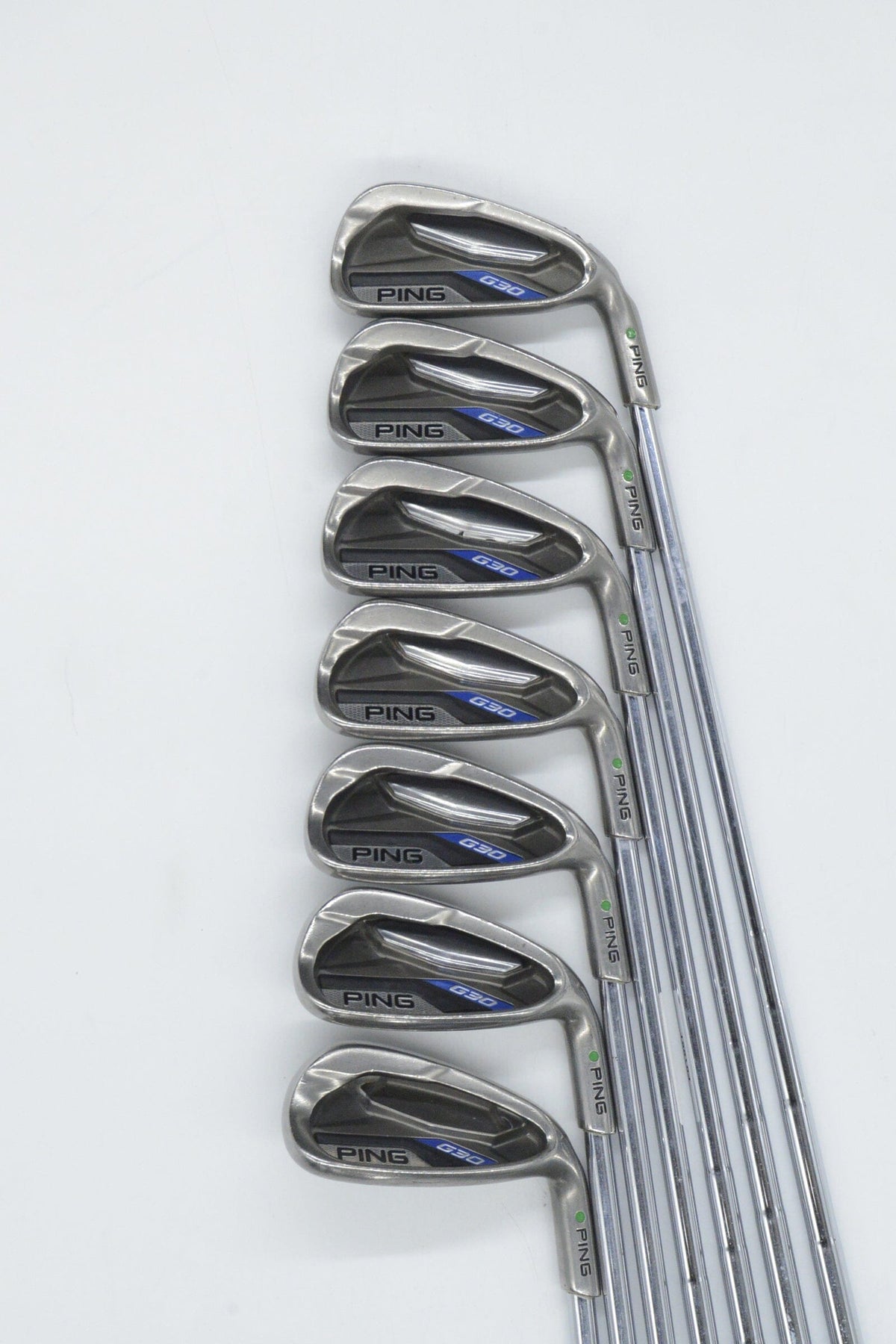 Ping G30 4-PW Iron Set S Flex +0.25" Golf Iron Sets Ping 