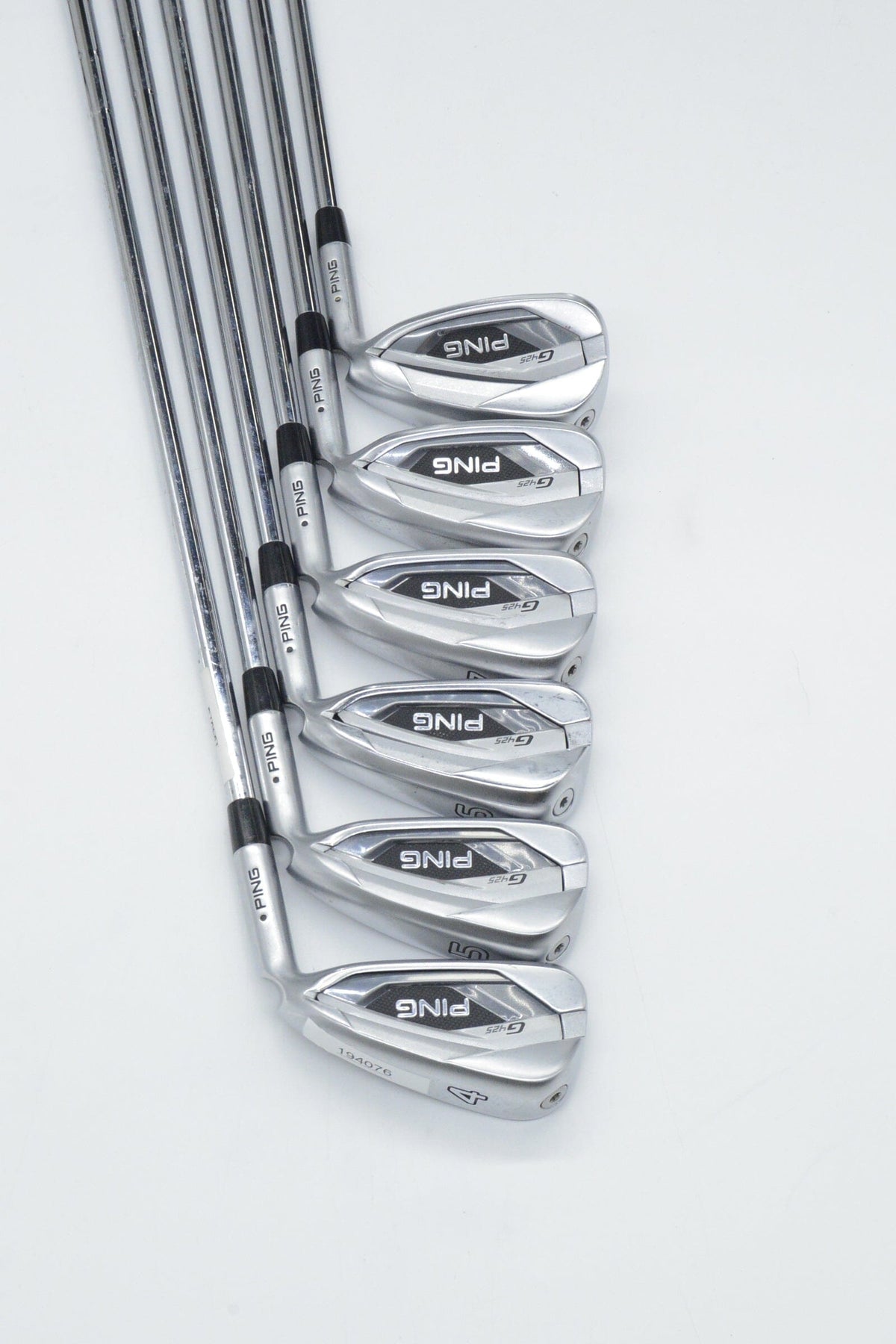 Ping G425 4-8, PW Iron Set S Flex +0.25" Golf Iron Sets Ping 