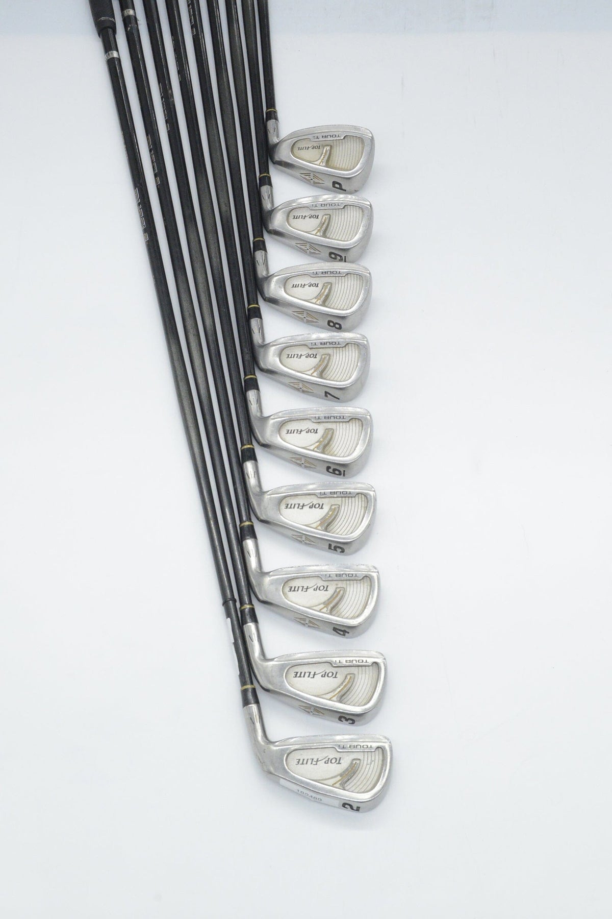 Top Flite Tour ti 2-PW Iron Set S Flex -0.25" Golf Iron Sets Top Flite 