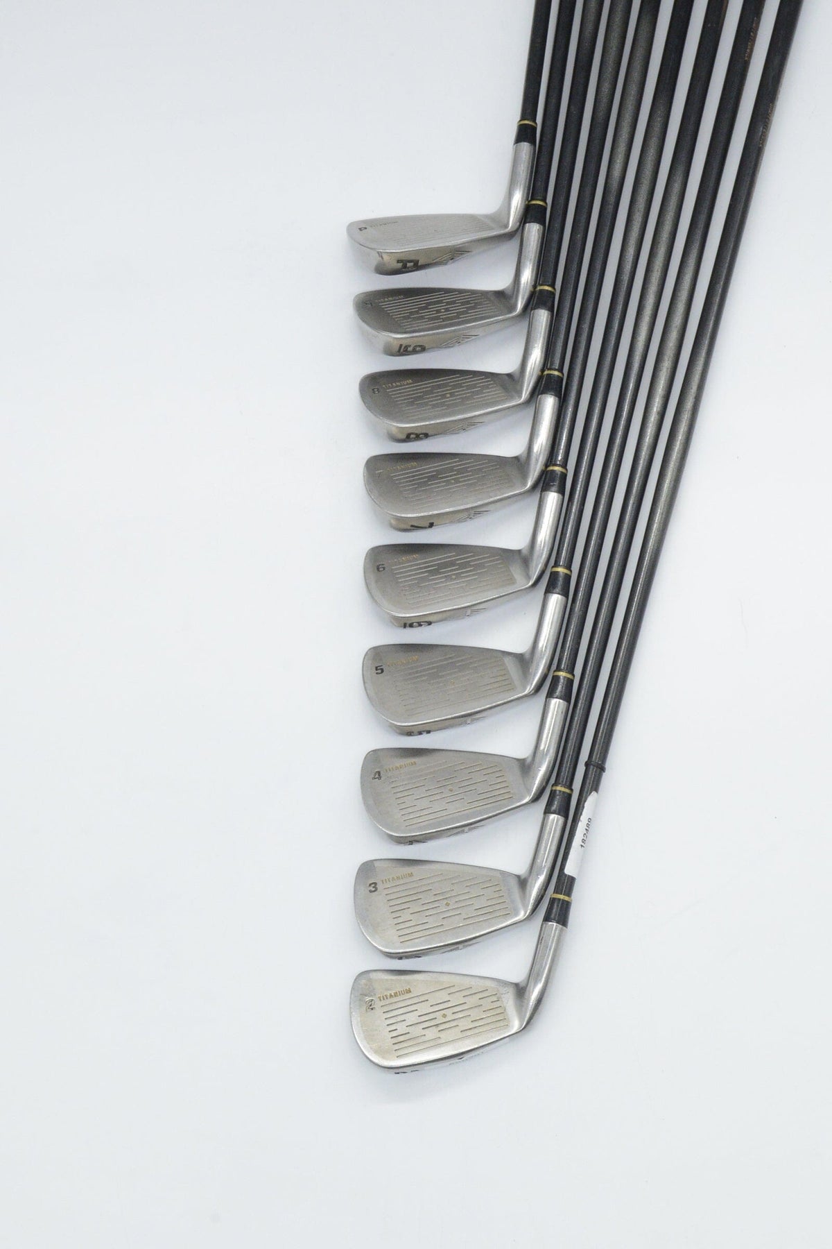 Top Flite Tour ti 2-PW Iron Set S Flex -0.25" Golf Iron Sets Top Flite 