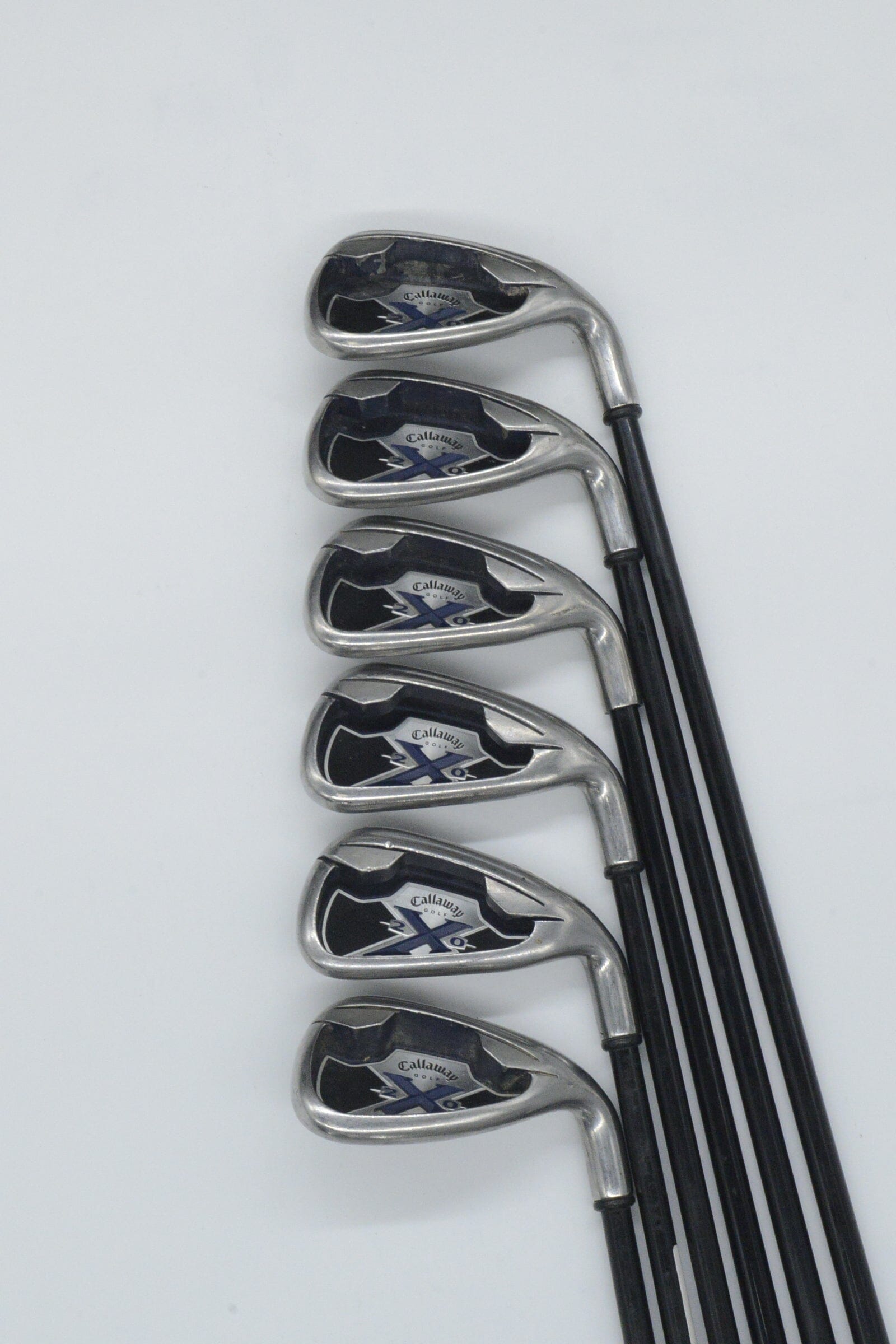 Callaway X-20 5-PW Iron Set R Flex -0.75" Golf Clubs GolfRoots 