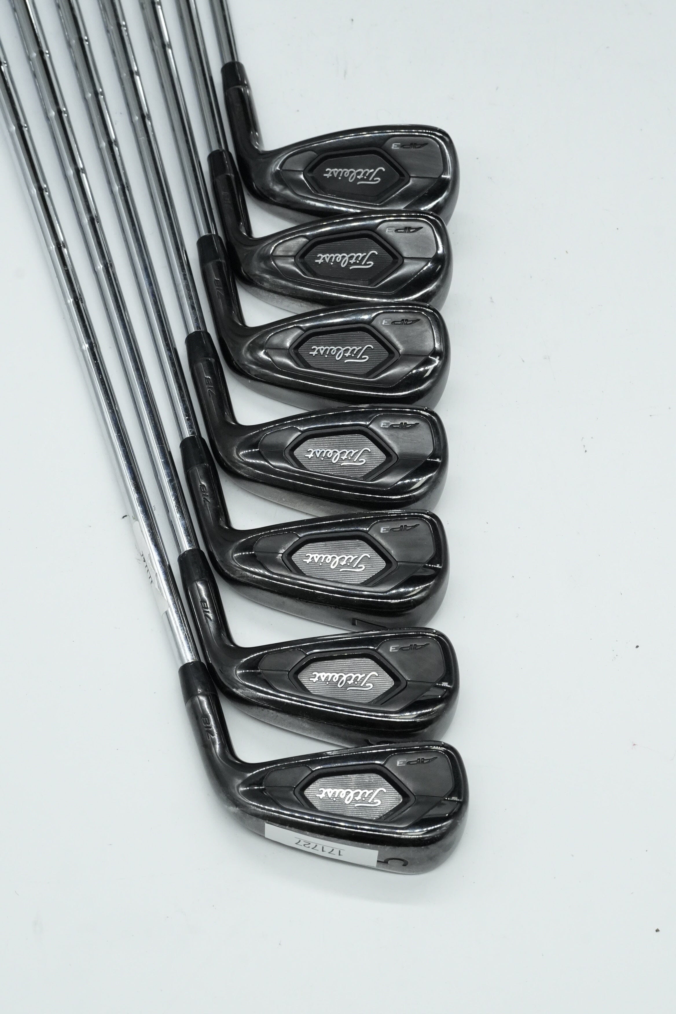 Titleist 718 AP3 Black 5-GW Iron Set S Flex Std Length Golf Clubs GolfRoots 