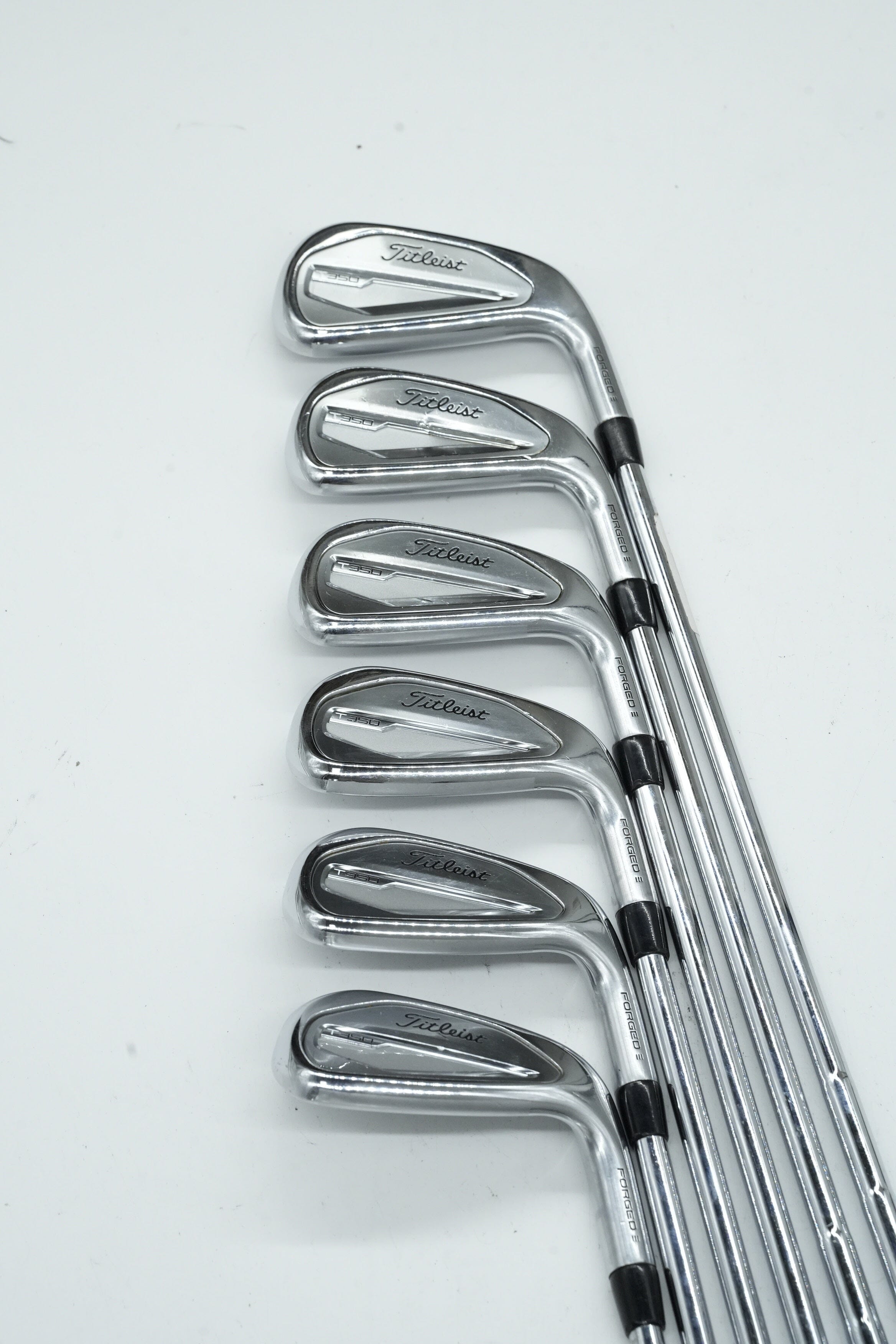Titleist T350 2023 5-PW Iron Set S Flex -0.25" Golf Clubs GolfRoots 