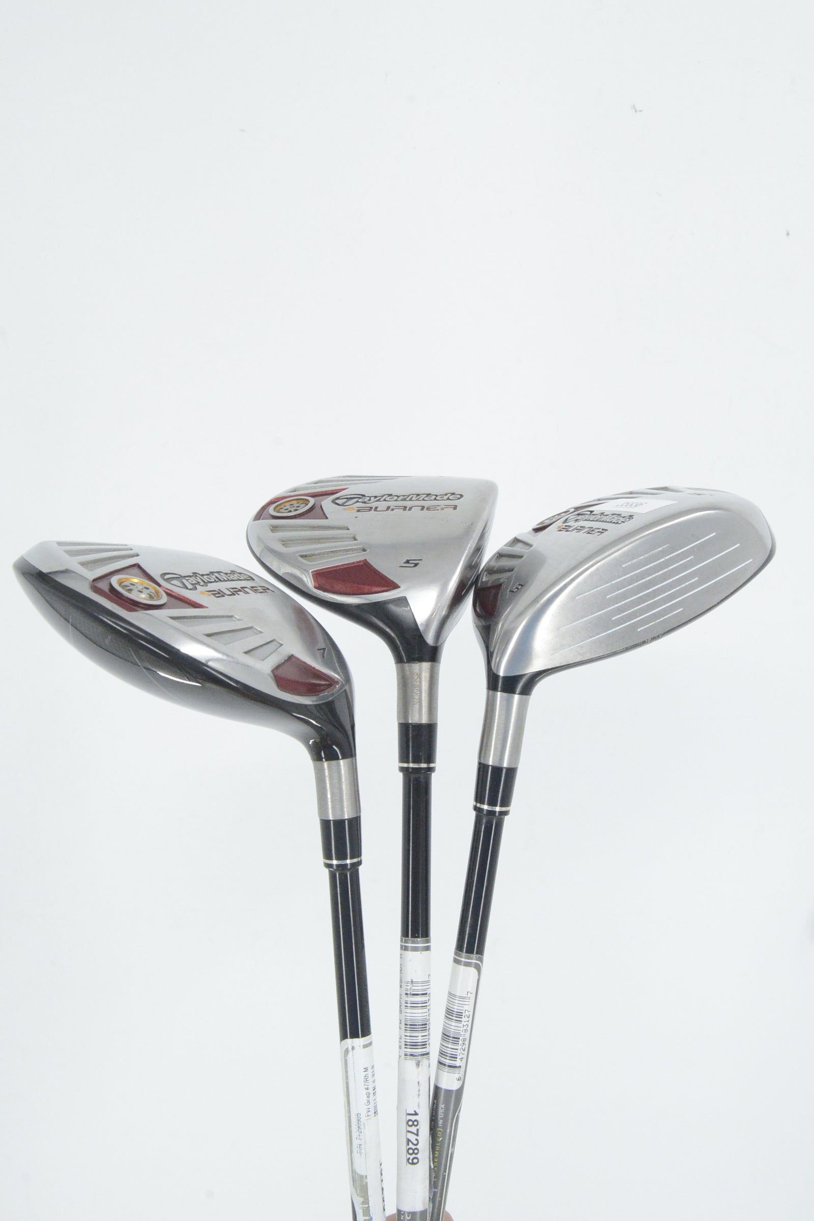 TaylorMade Burner 2007 Steel 3W, 5W, 7W SR Flex
