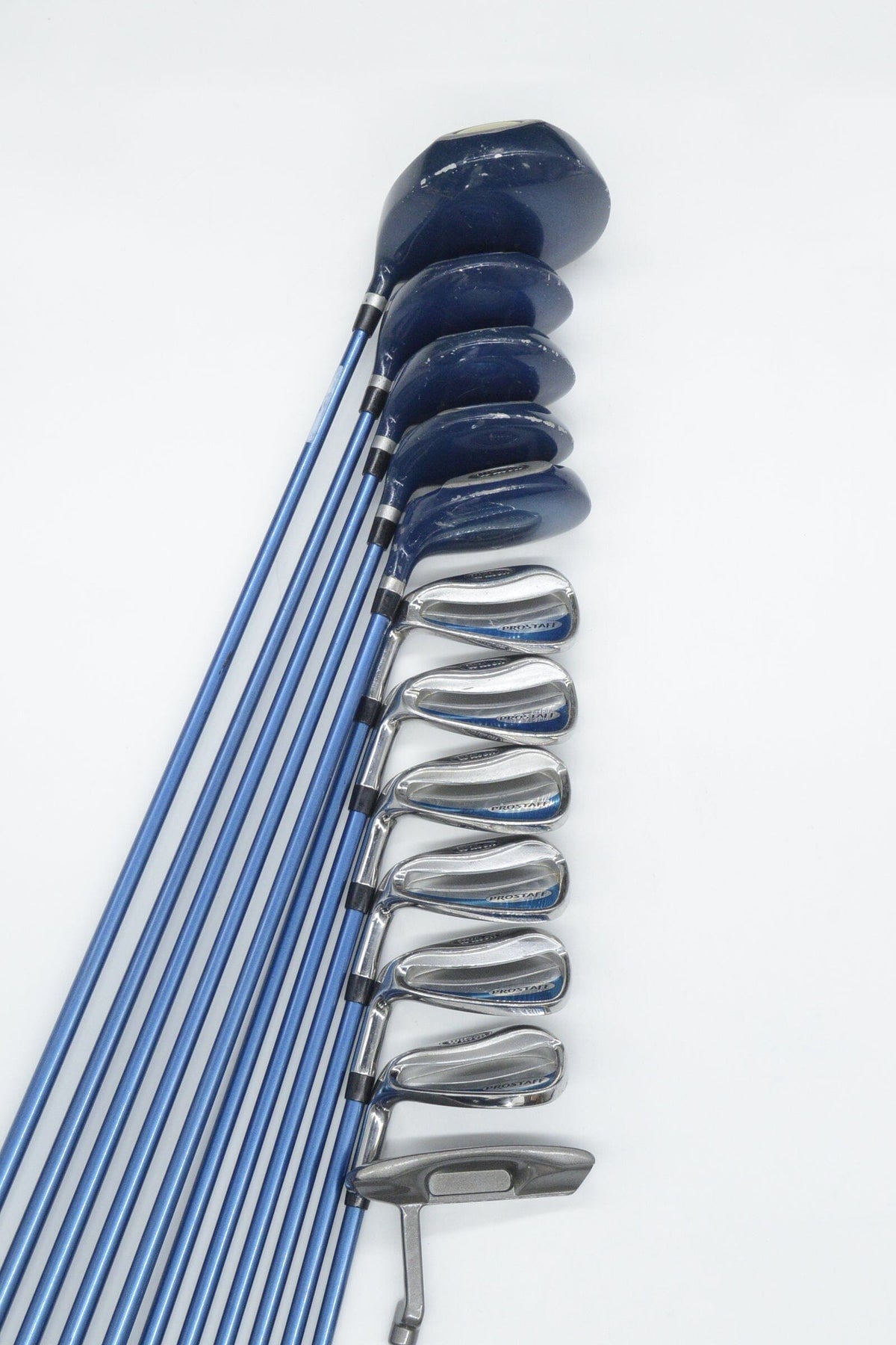 Women's Lefty Wilson Pro Staff Mixed Full Set W Flex Std Length Golf Club Sets Wilson 