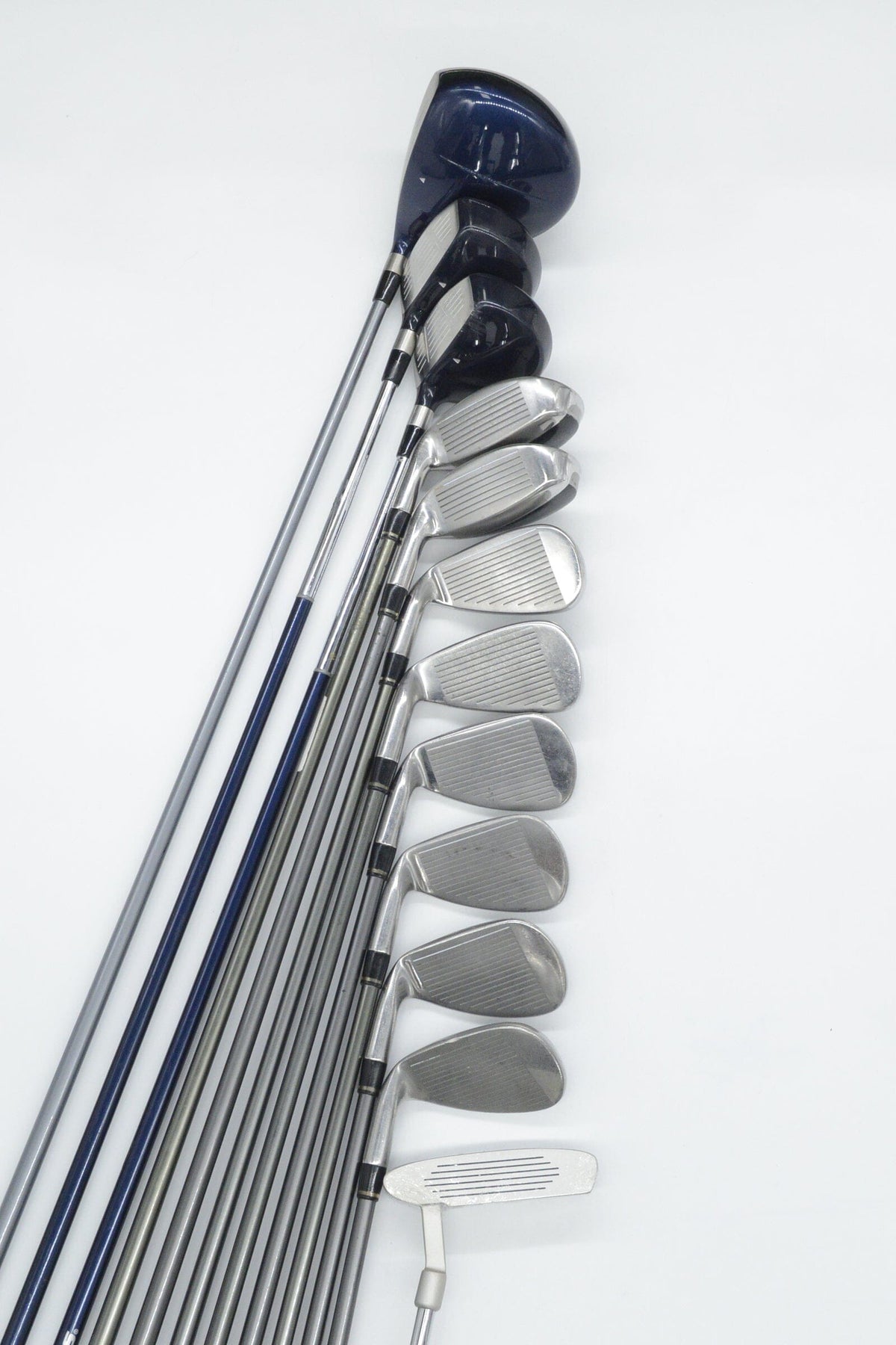 Adams Idea A12OS Hybrid Mixed Full Set R Flex Std Length Golf Club Sets Adams 