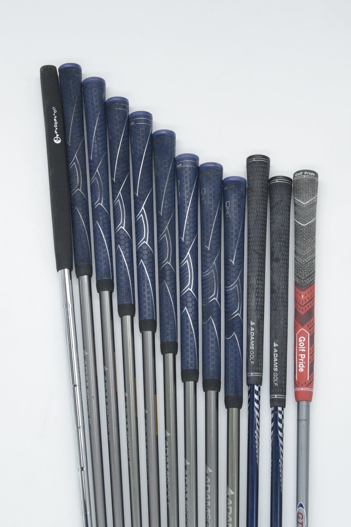 Adams Idea A12OS Hybrid Mixed Full Set R Flex Std Length Golf Club Sets Adams 