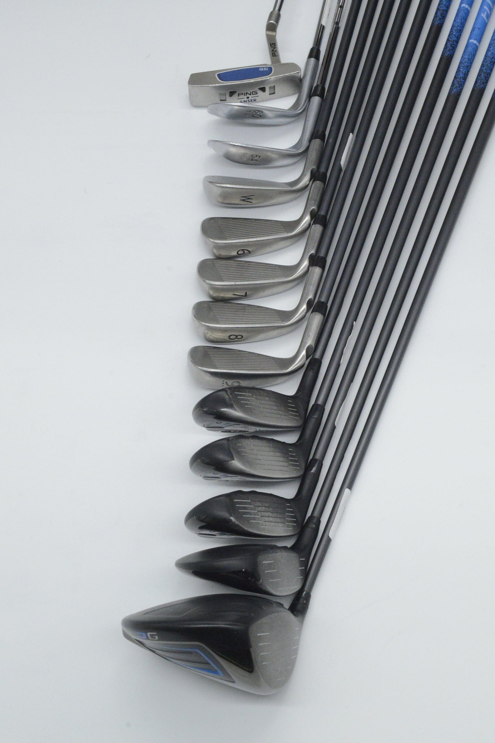 Ping G Mixed Full Set R Flex Std Length Golf Clubs GolfRoots 